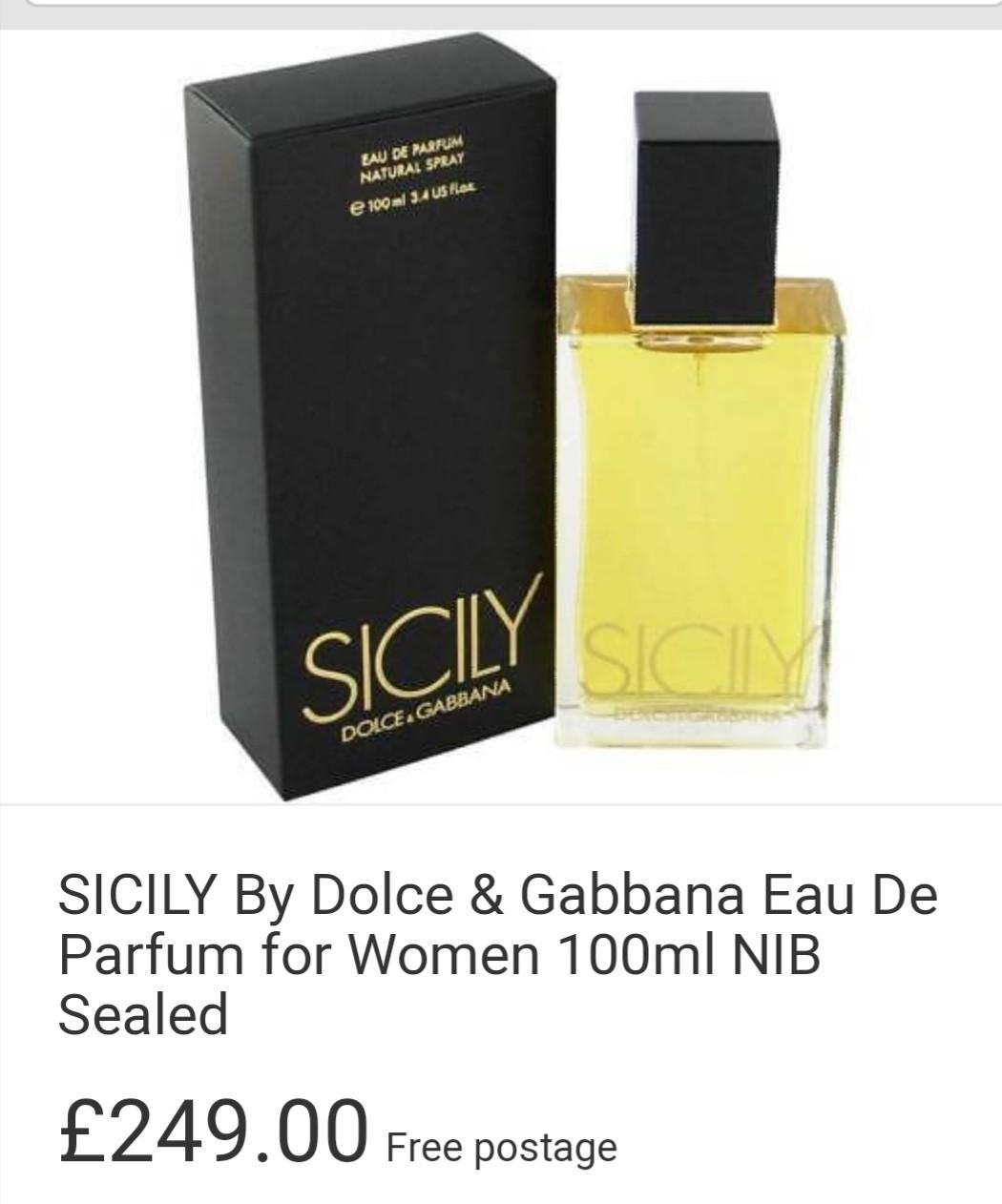 sicily perfume by dolce & gabbana