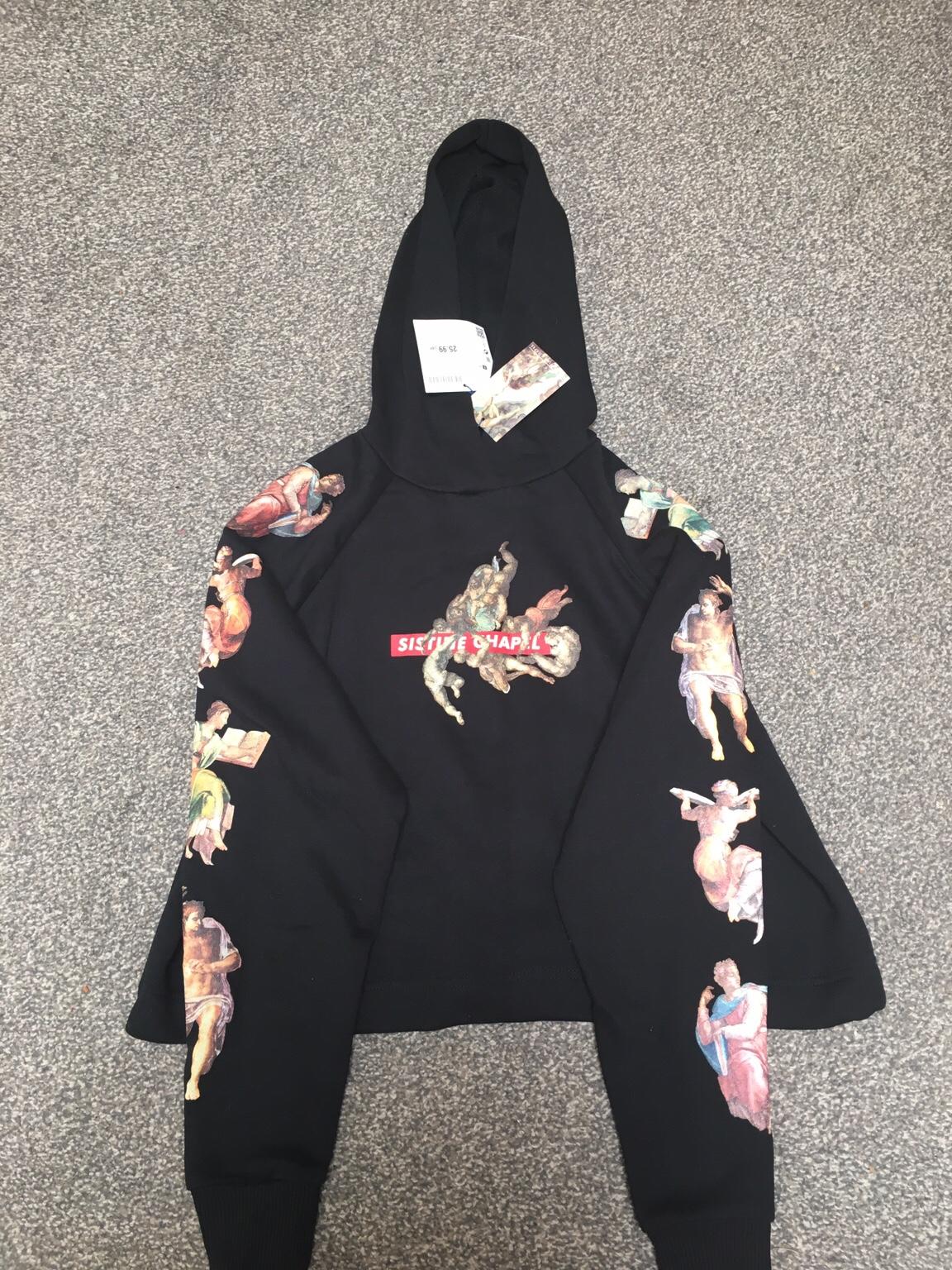 Zara Sistine Chapel hoodie sweatshirt s 