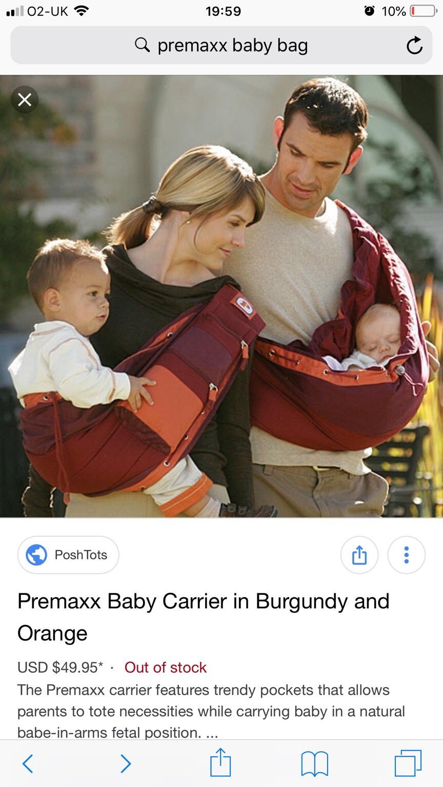 premaxx baby bag
