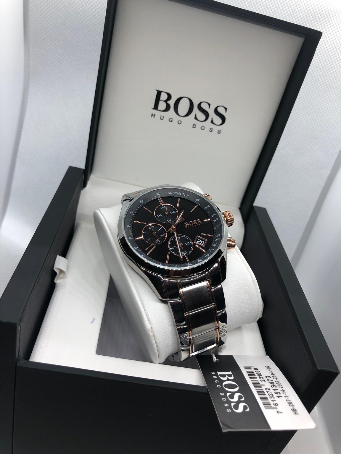 hugo boss grand prix chronograph men's watch