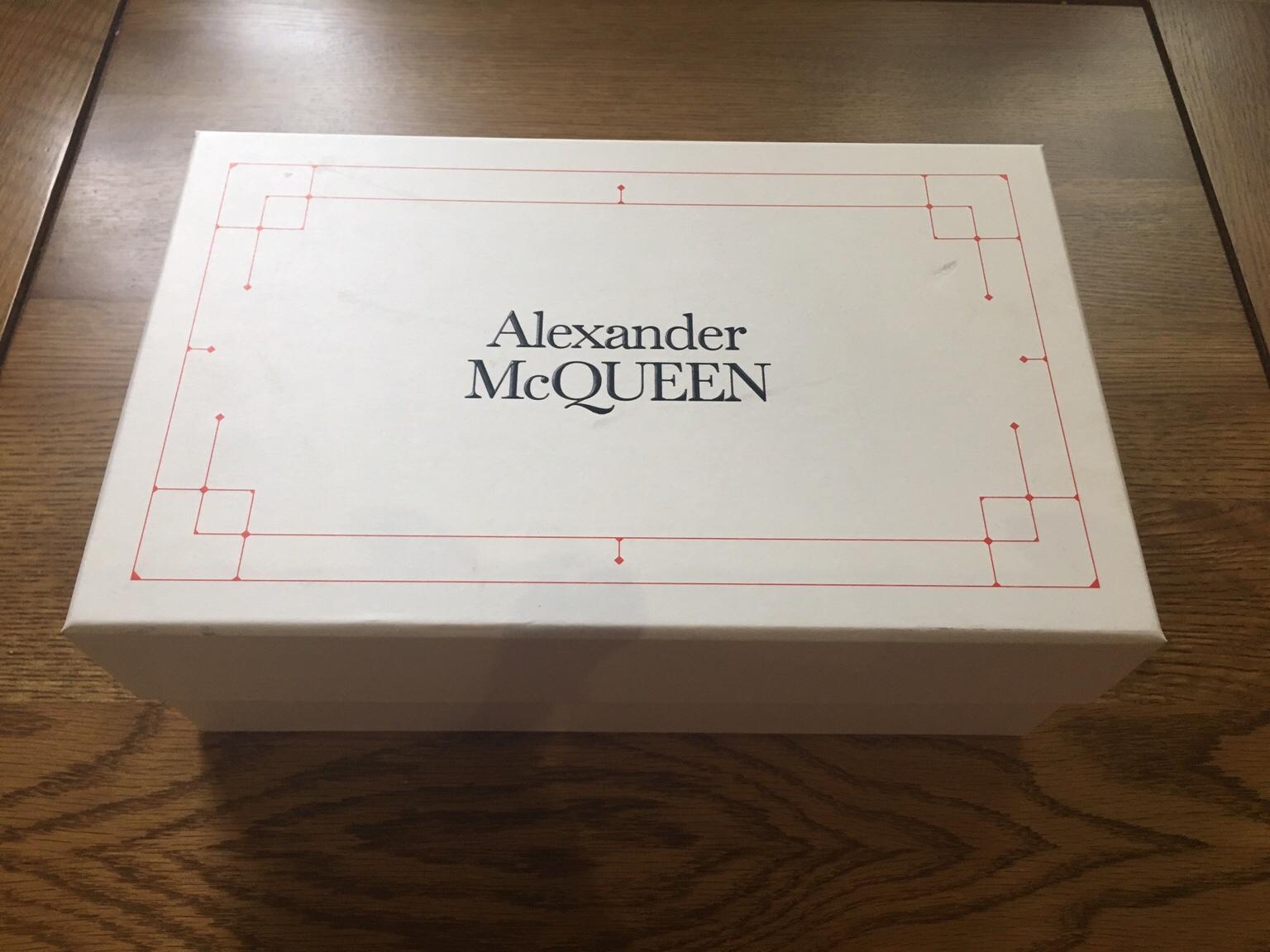 alexander mcqueen shoe box