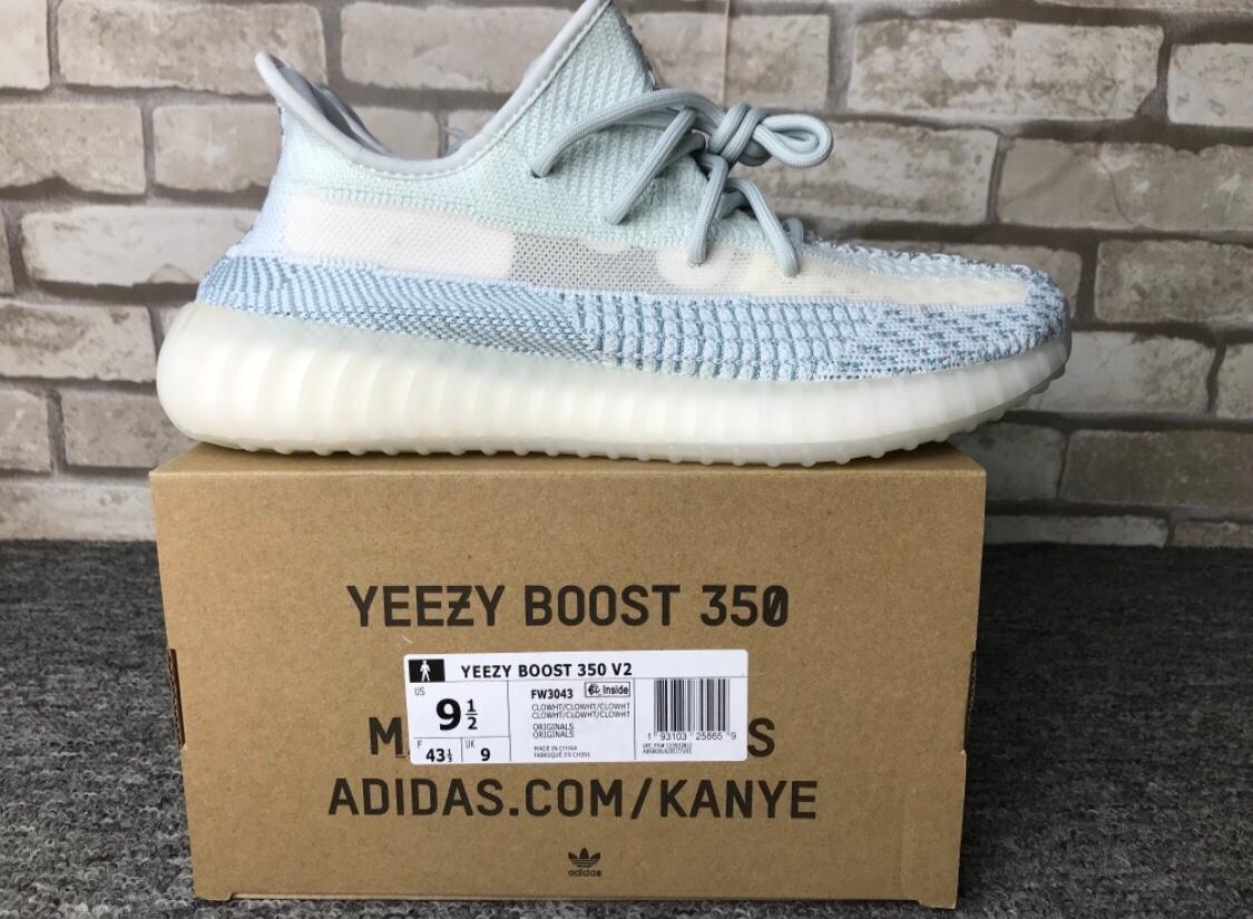 yeezy cloud white tag