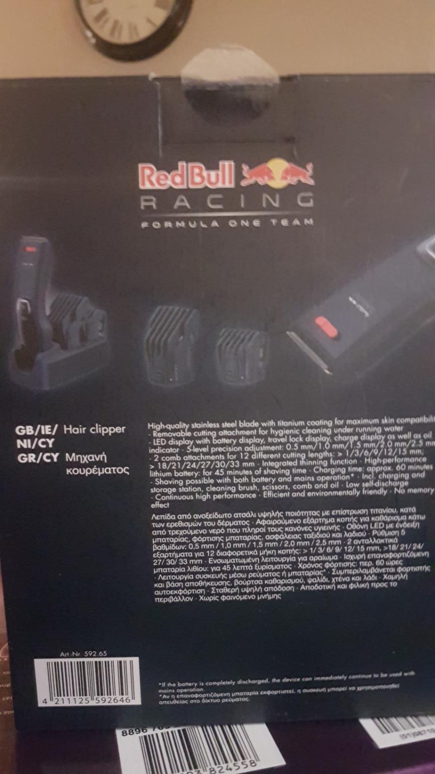 red bull hair clippers review