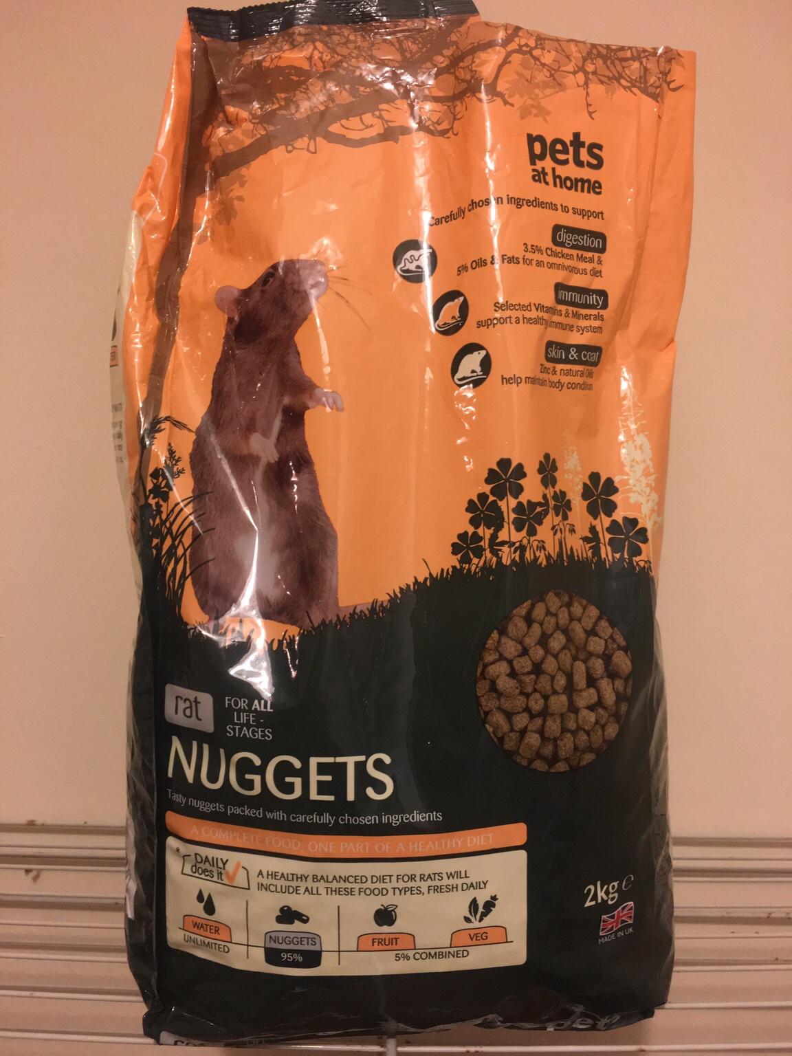 Pets at Home Rat Nuggets Food Mix Animal Meal in StokeonTrent for £2
