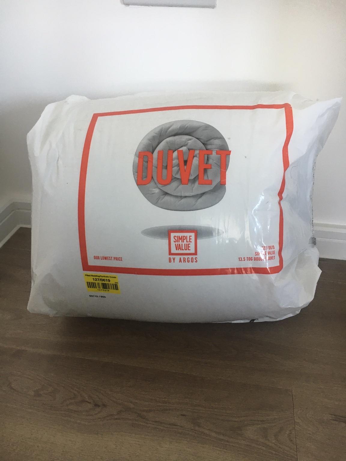 13 5 Tog Double Duvet By Argos In E3 Hamlets For 10 00 For Sale