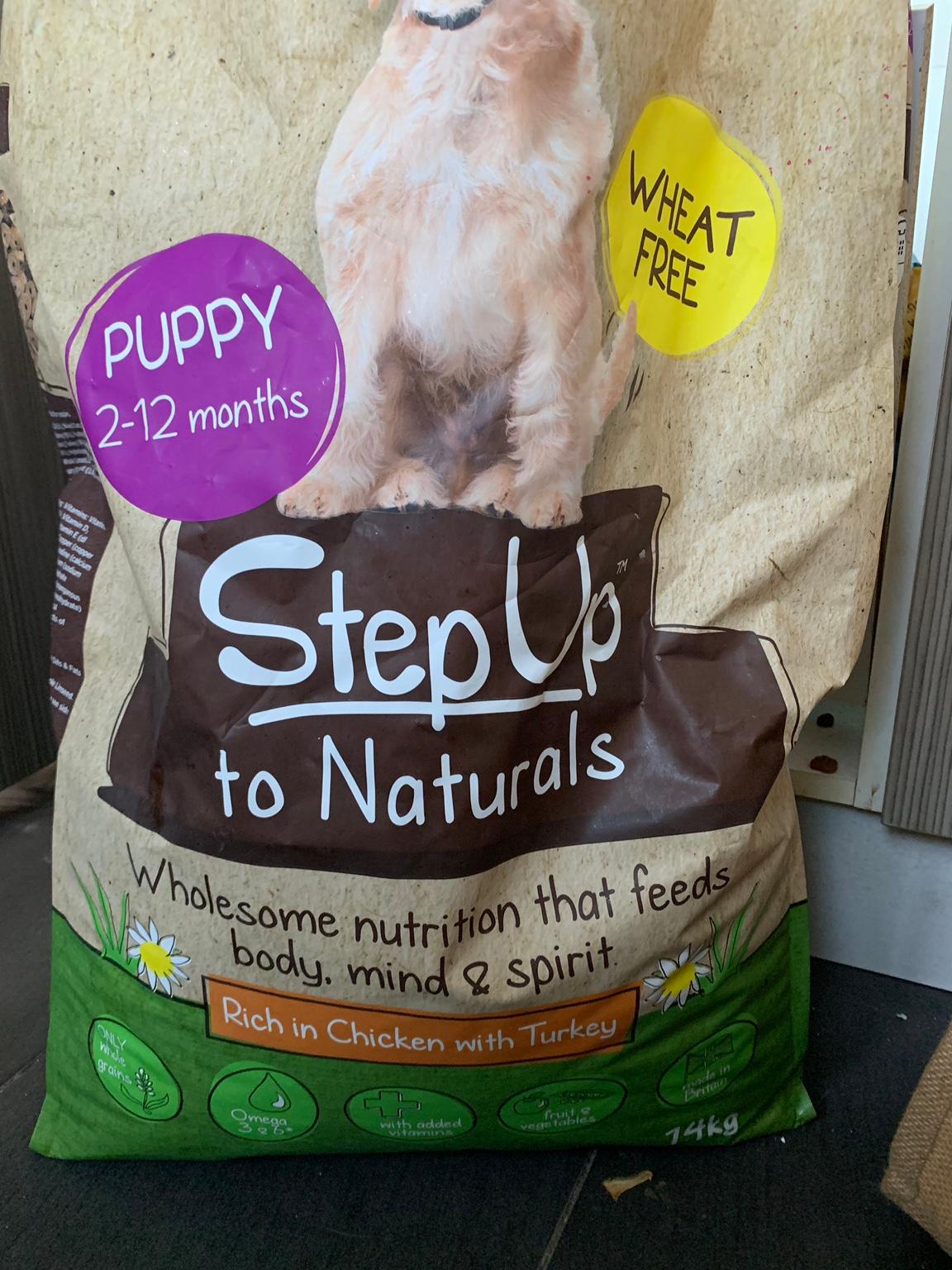 step up to naturals puppy