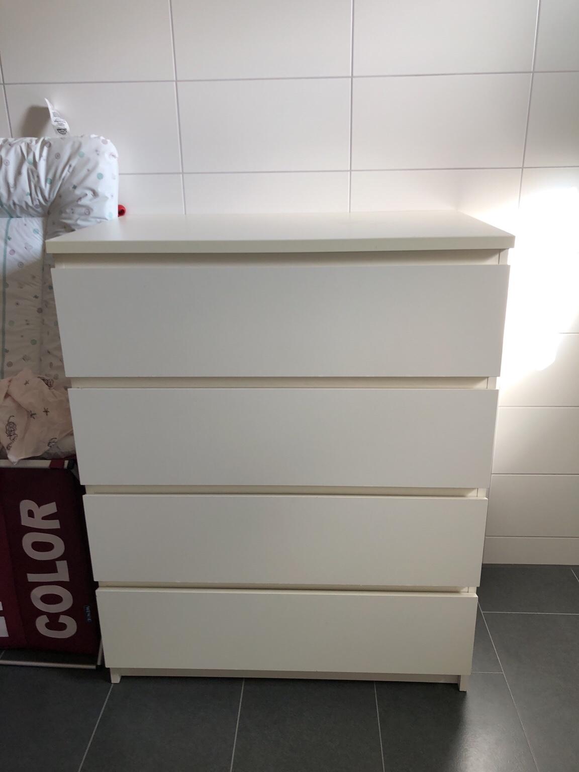  IKEA Malm  Kommode wei  in 91052 Erlangen f r 15 00  zum 