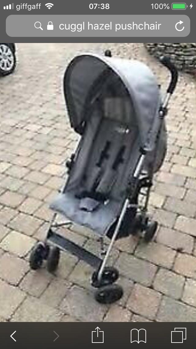 cuggl grey stroller