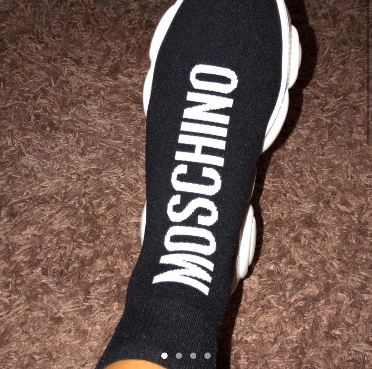 love moschino sock runner trainers
