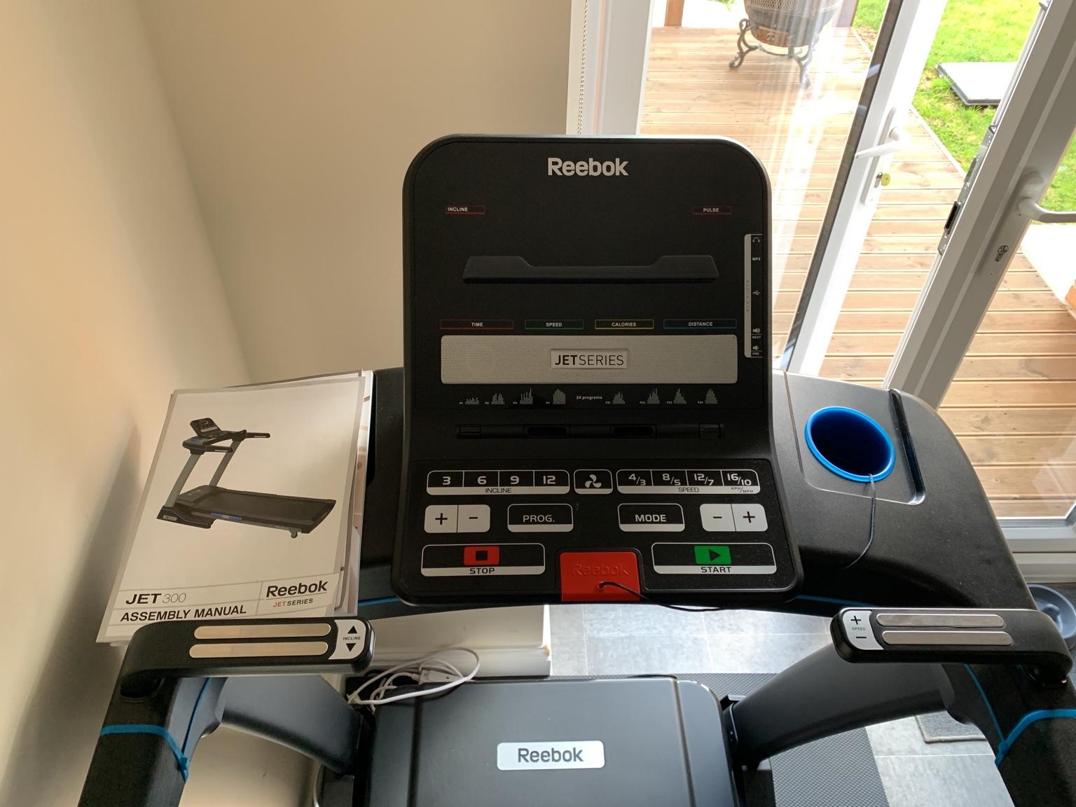 reebok jet 300 treadmill for sale