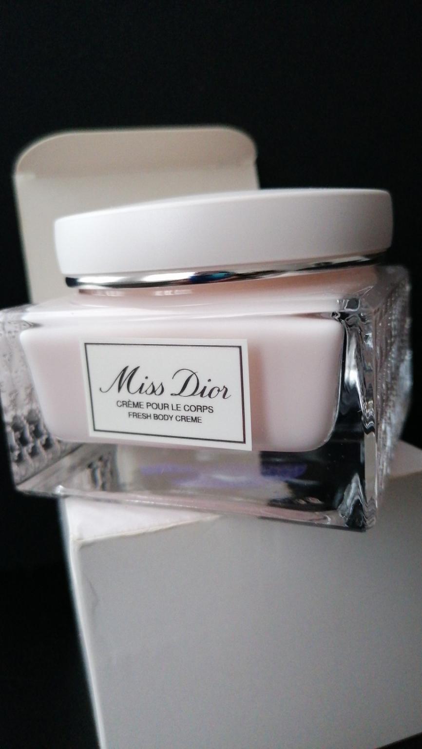 miss dior body cream