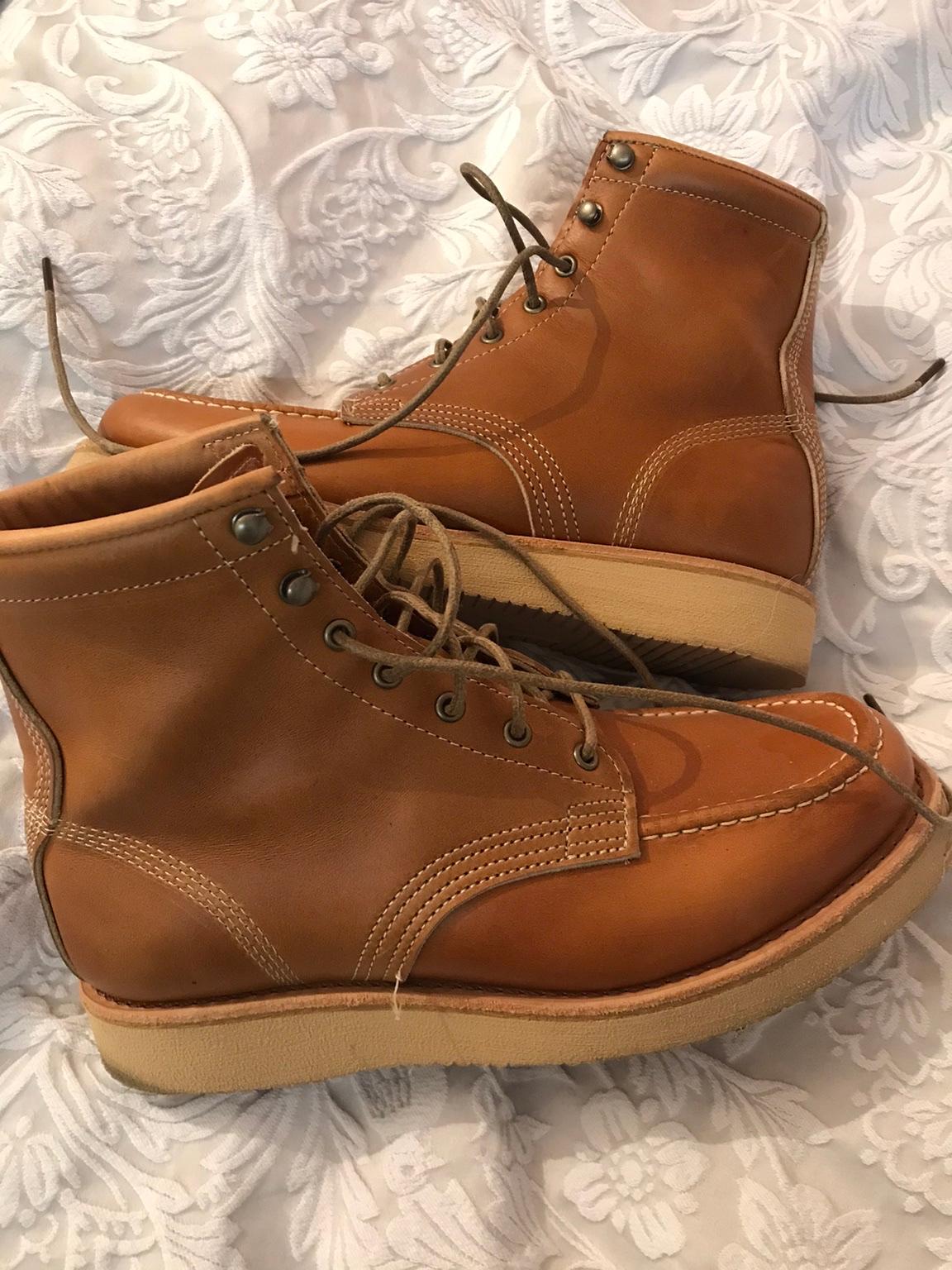 timberland american craft moc toe boots
