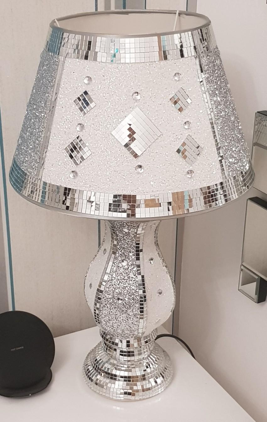 Romany Bling Mosaic Table Floor Lamp Bed side in WA1 Warrington for £60
