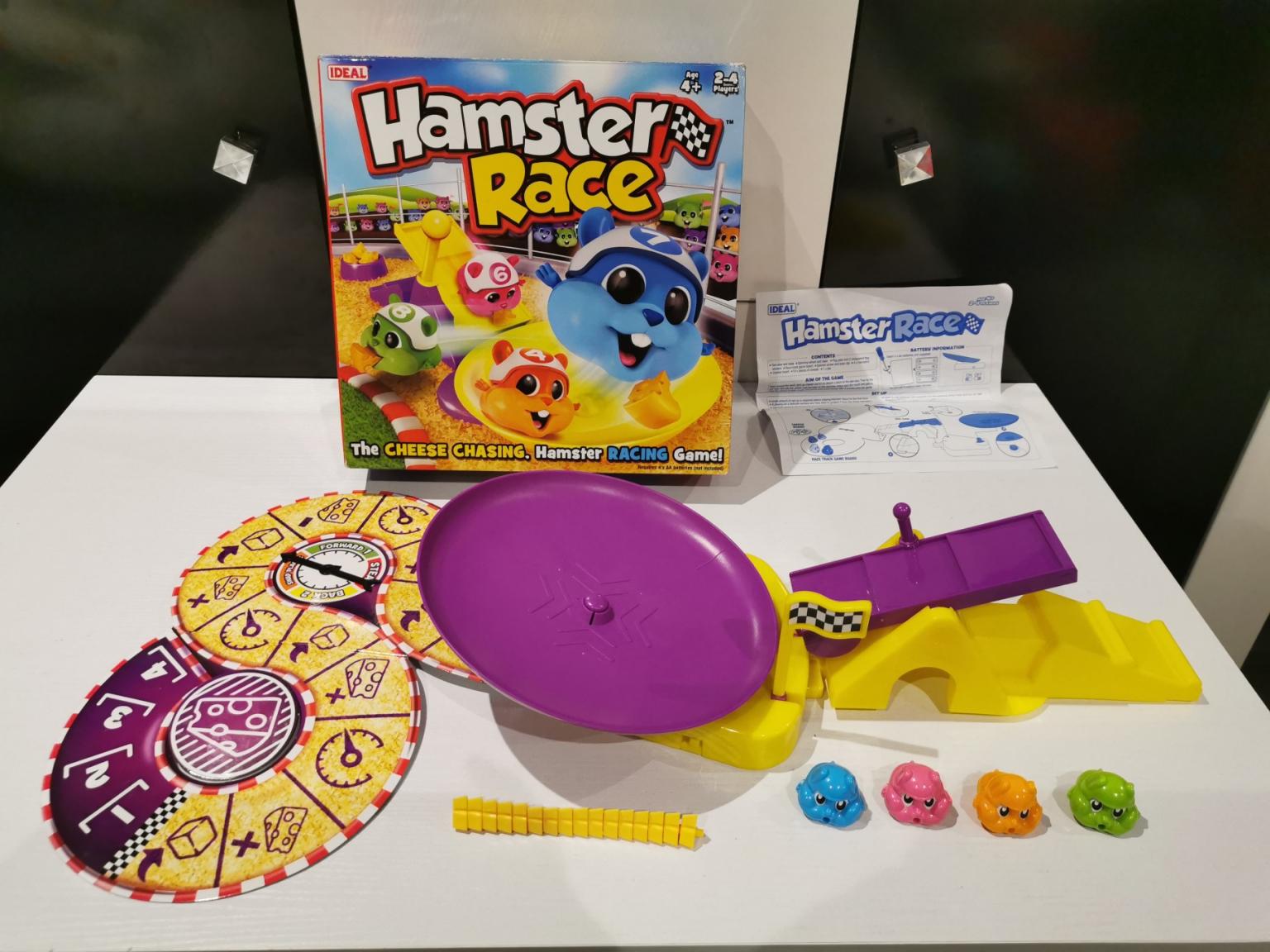 John Adams 10568 Hamster Race Childrens Action Game Multi-Colour