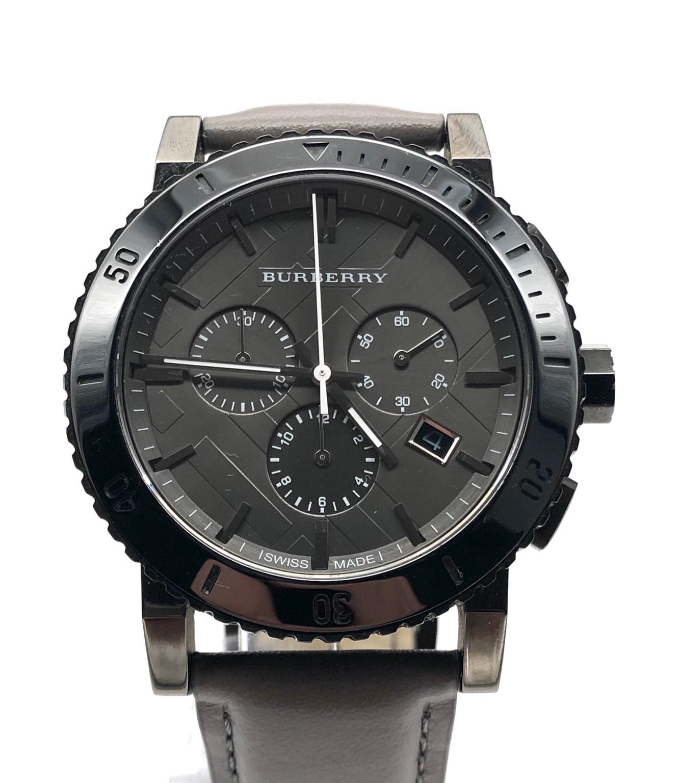 burberry chronograph watch