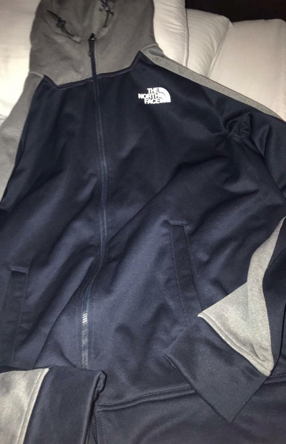 north face navy tracksuit
