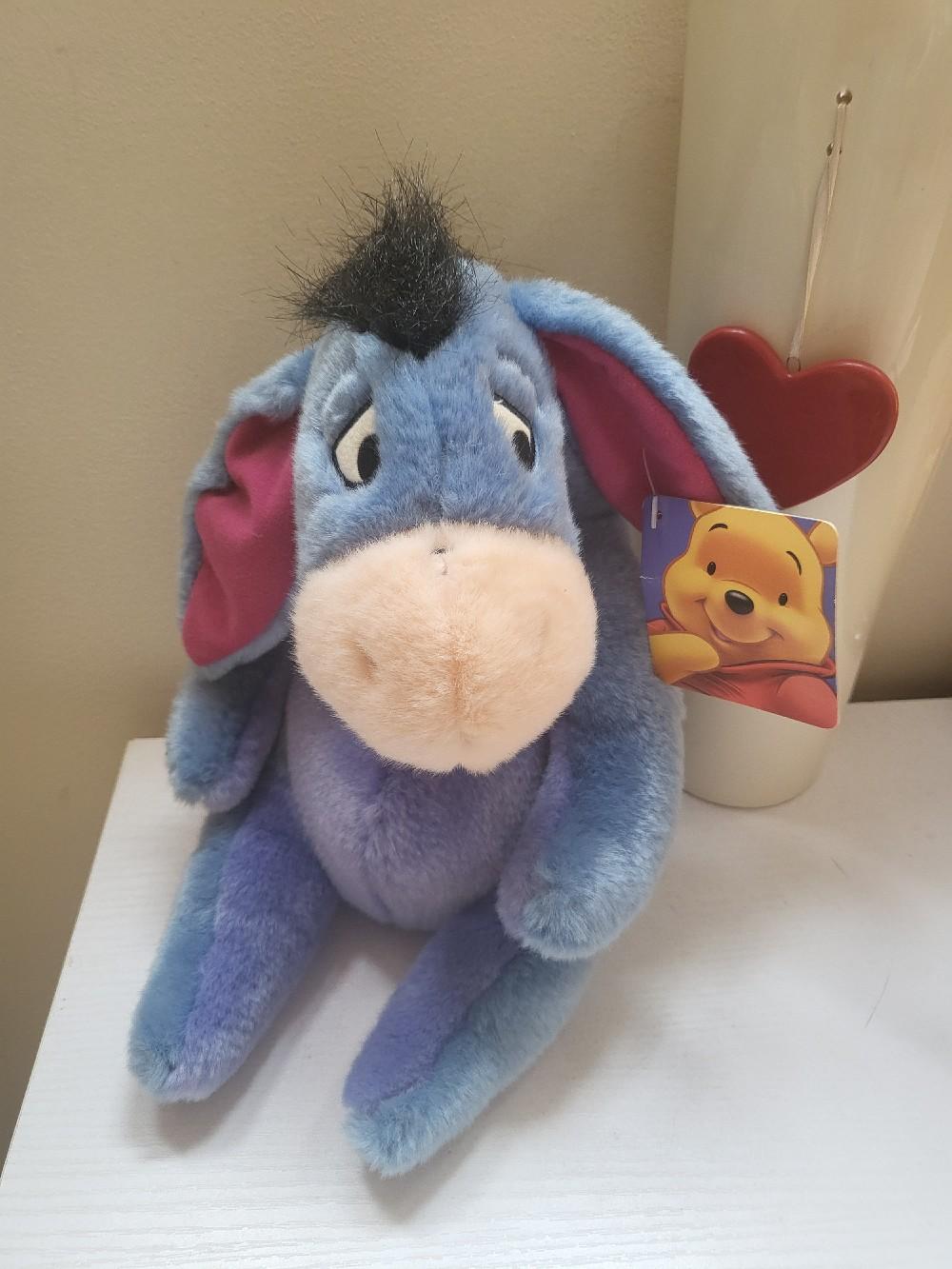 b'Disney EEYORE Soft Plush Toy Approx 10" #1' for sale  