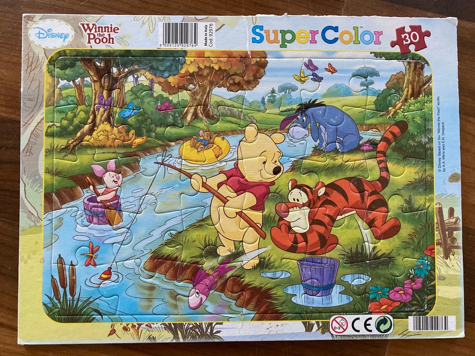 b'Puzzle mit Rahmen f\xc3\xbcr Kleinkind Winnie Pooh #1' for sale  Saint-Georges-de-Reneins'
