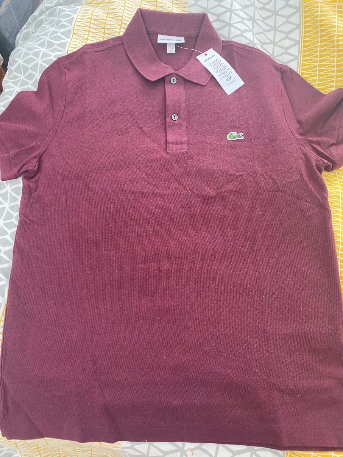 b'BNWT Mens Lacoste Polo. Size 5 slim fit #1' for sale  