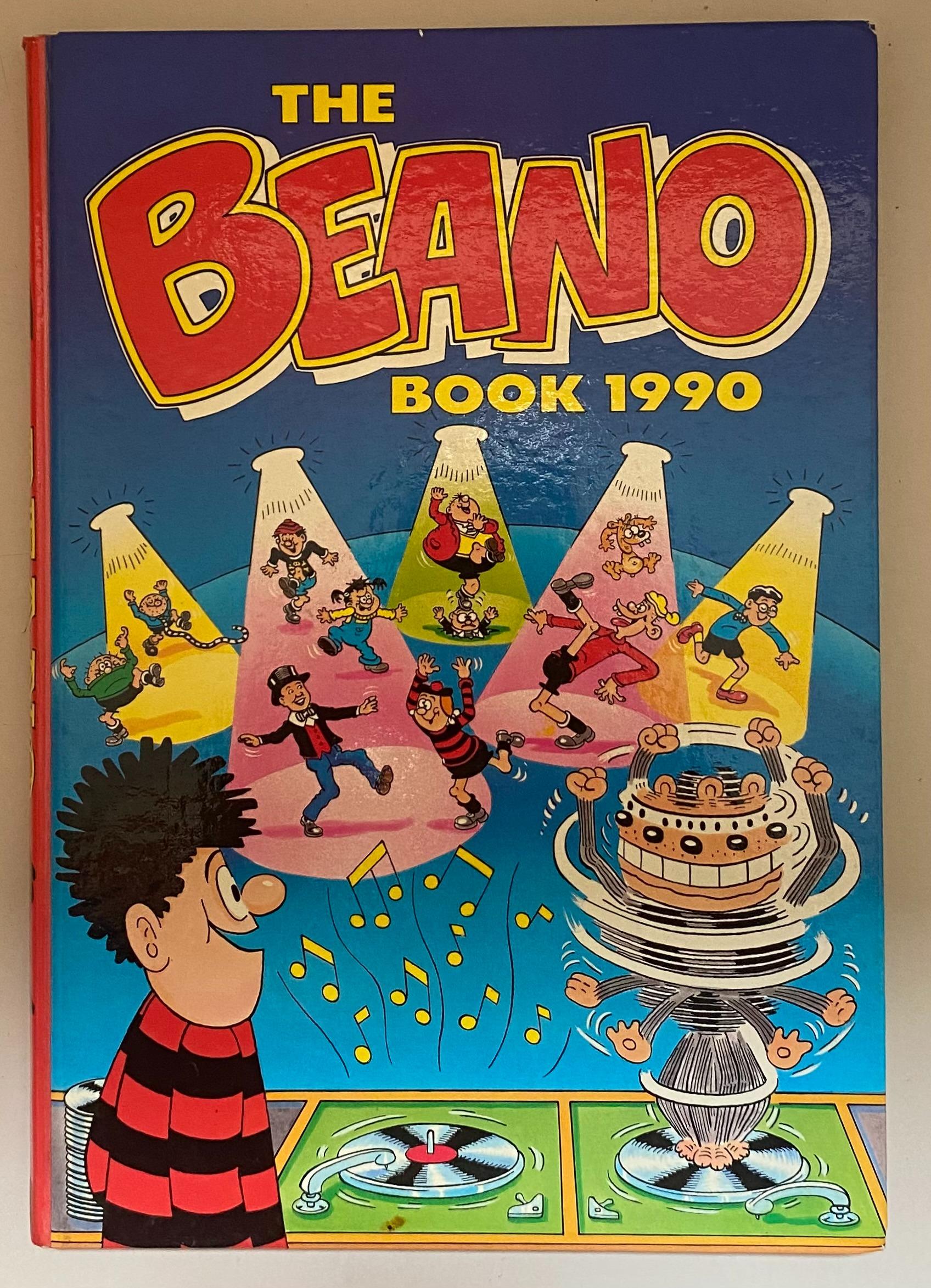 b'The Beano 1990 Annual Hardback A4 Book #1' for sale  