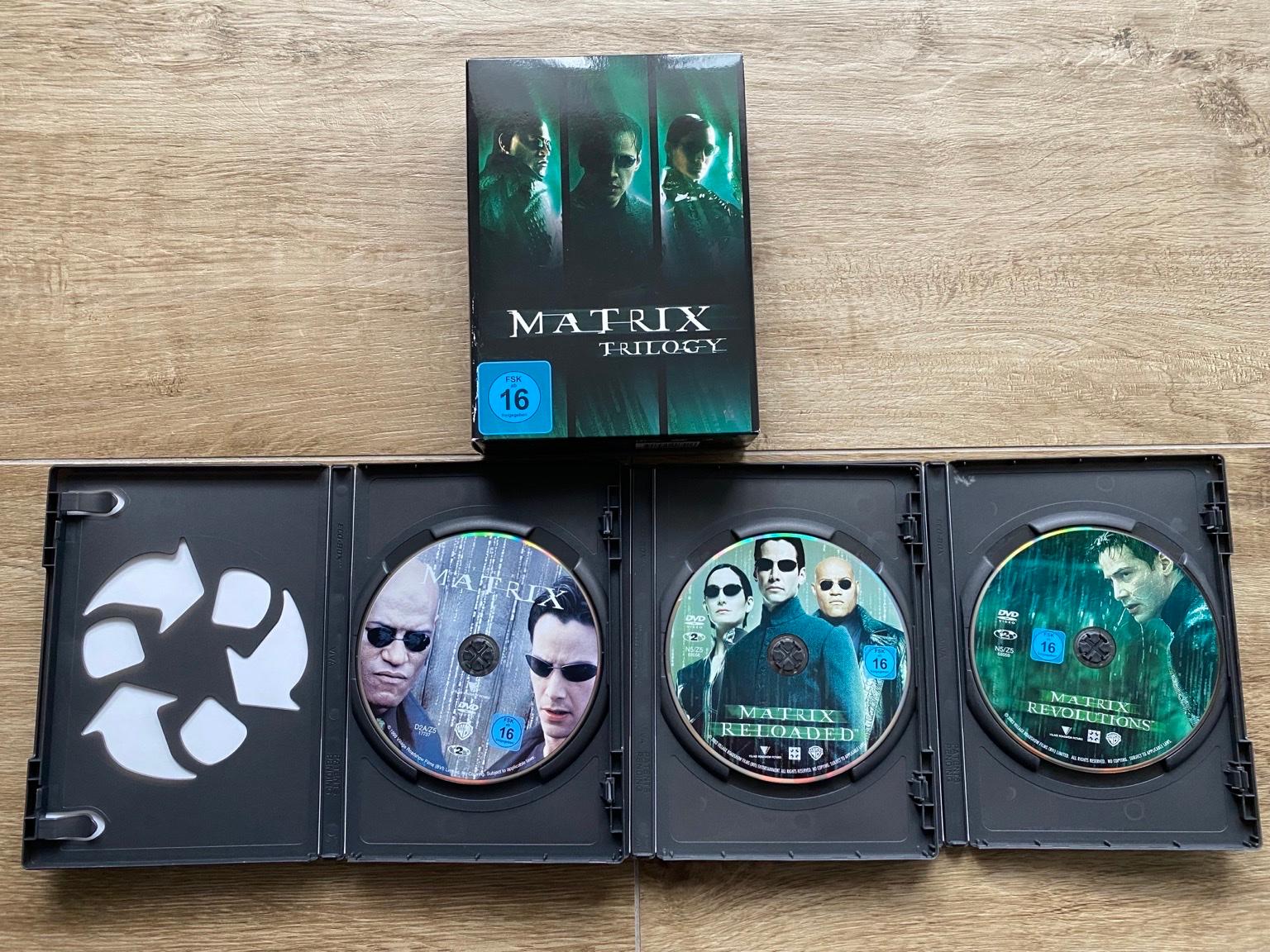 Dvd matrix trilogy gebraucht kaufen  Prenzlau