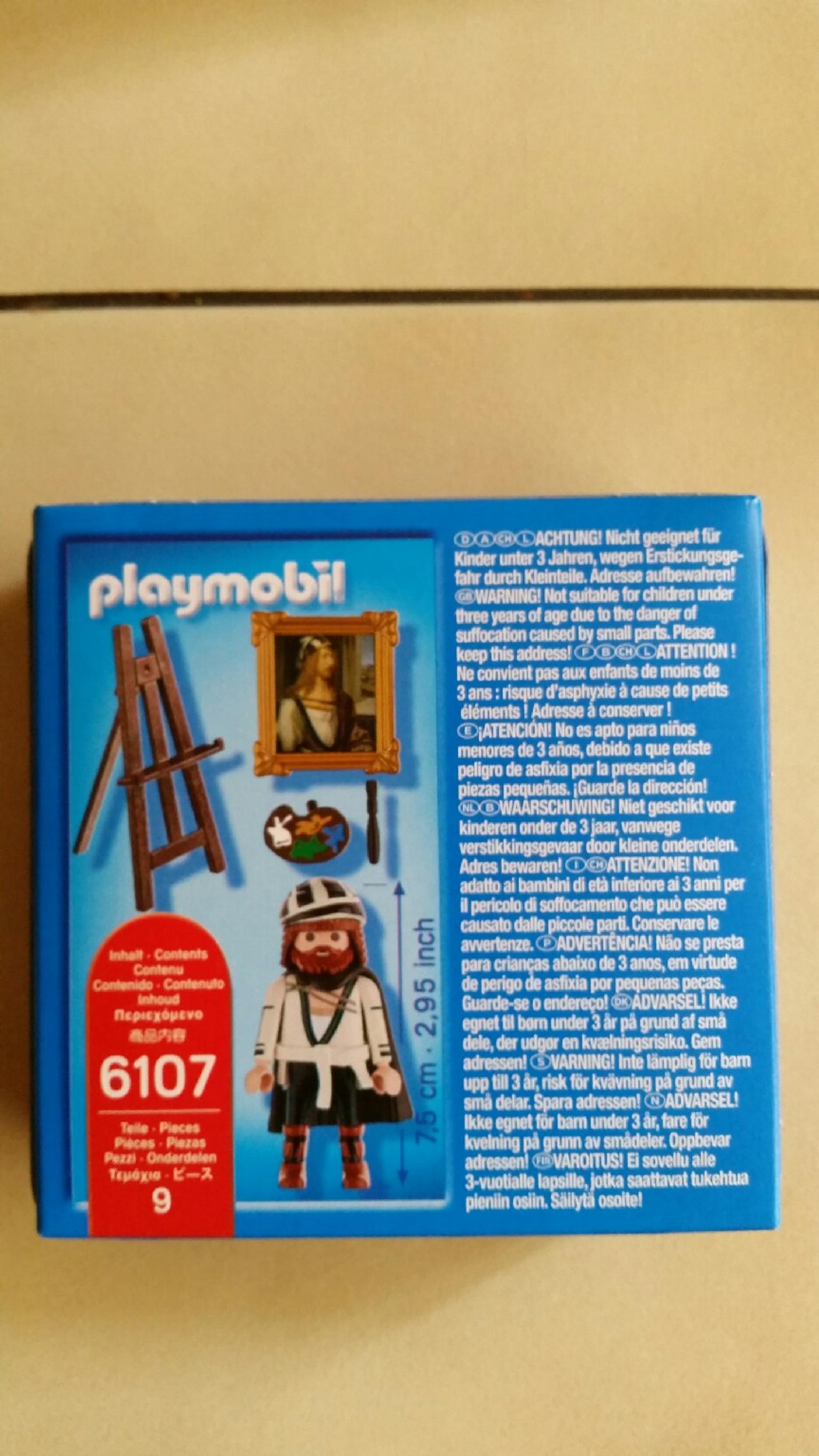 Playmobil 6107 Dürer ORIGINAL Sonderfigur Sonderedition PromoNEU OVPrare 