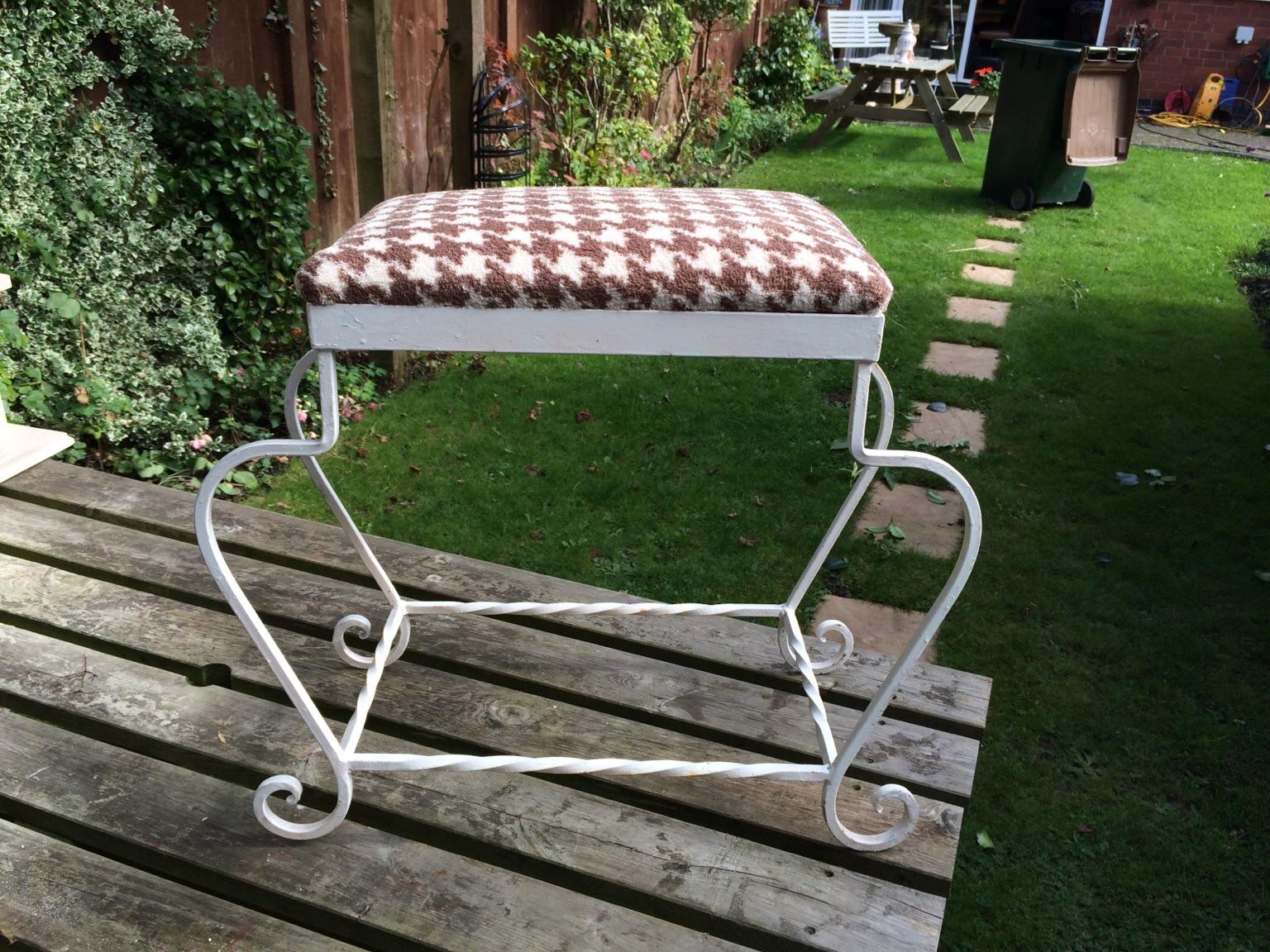 Wrought Iron Piano Or Dressing Table Stool In Cv3 Coventry Fur