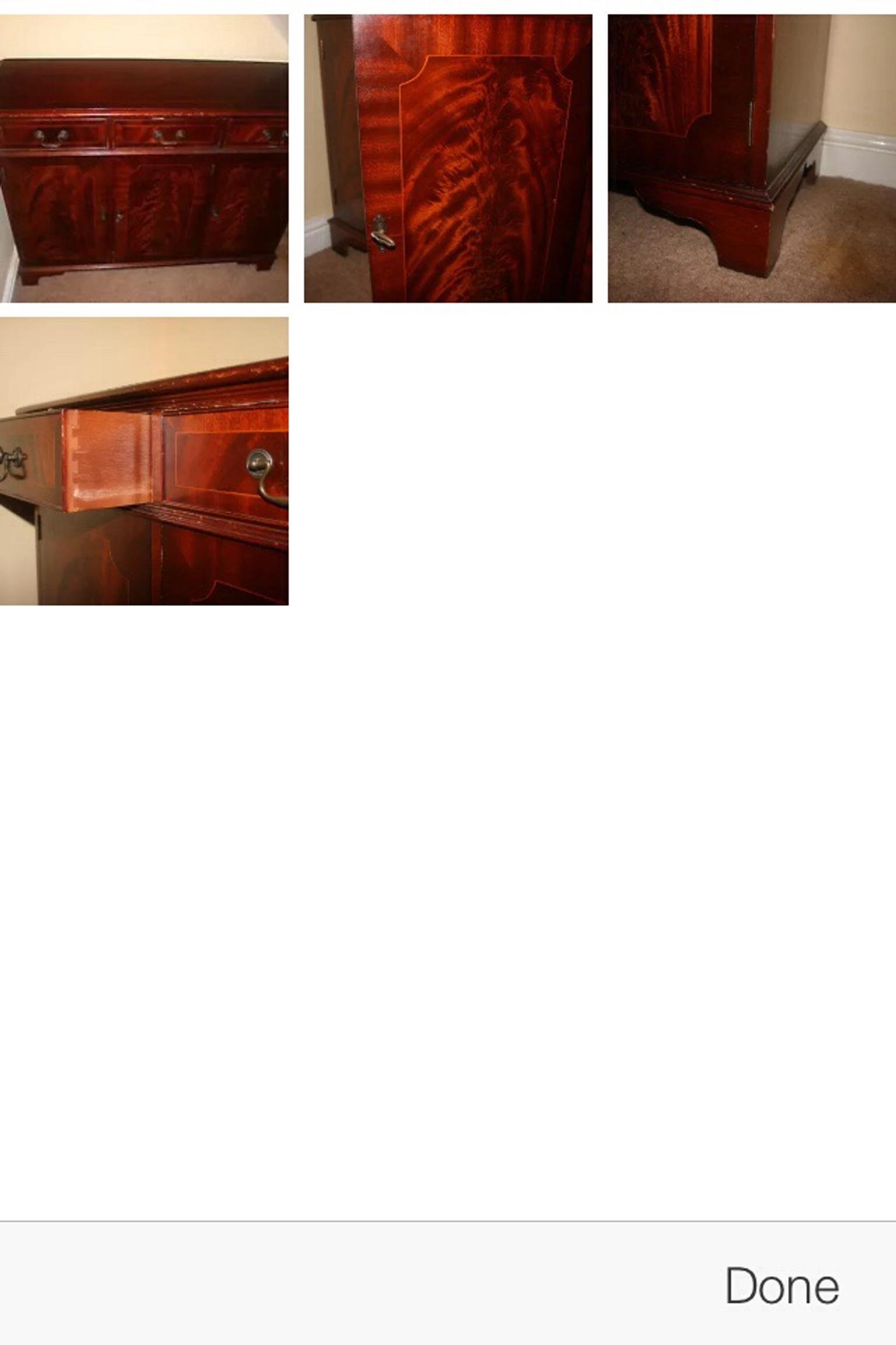 Mahogany Sideboard With Keys In Pr1 Preston Fur 29 99 Zum