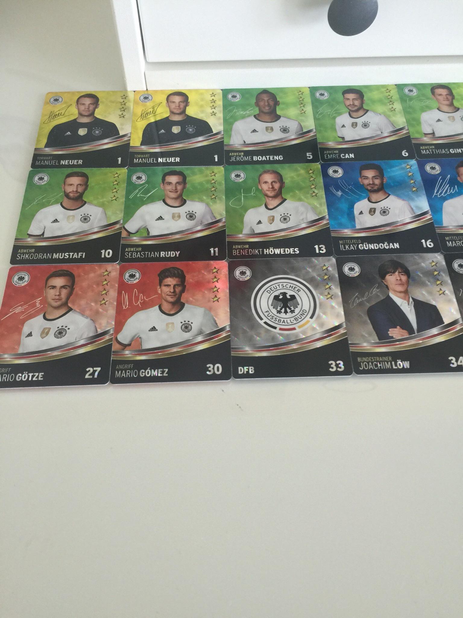 REWE DFB EM 2016  Sammelalbum  mit Normalen Karten