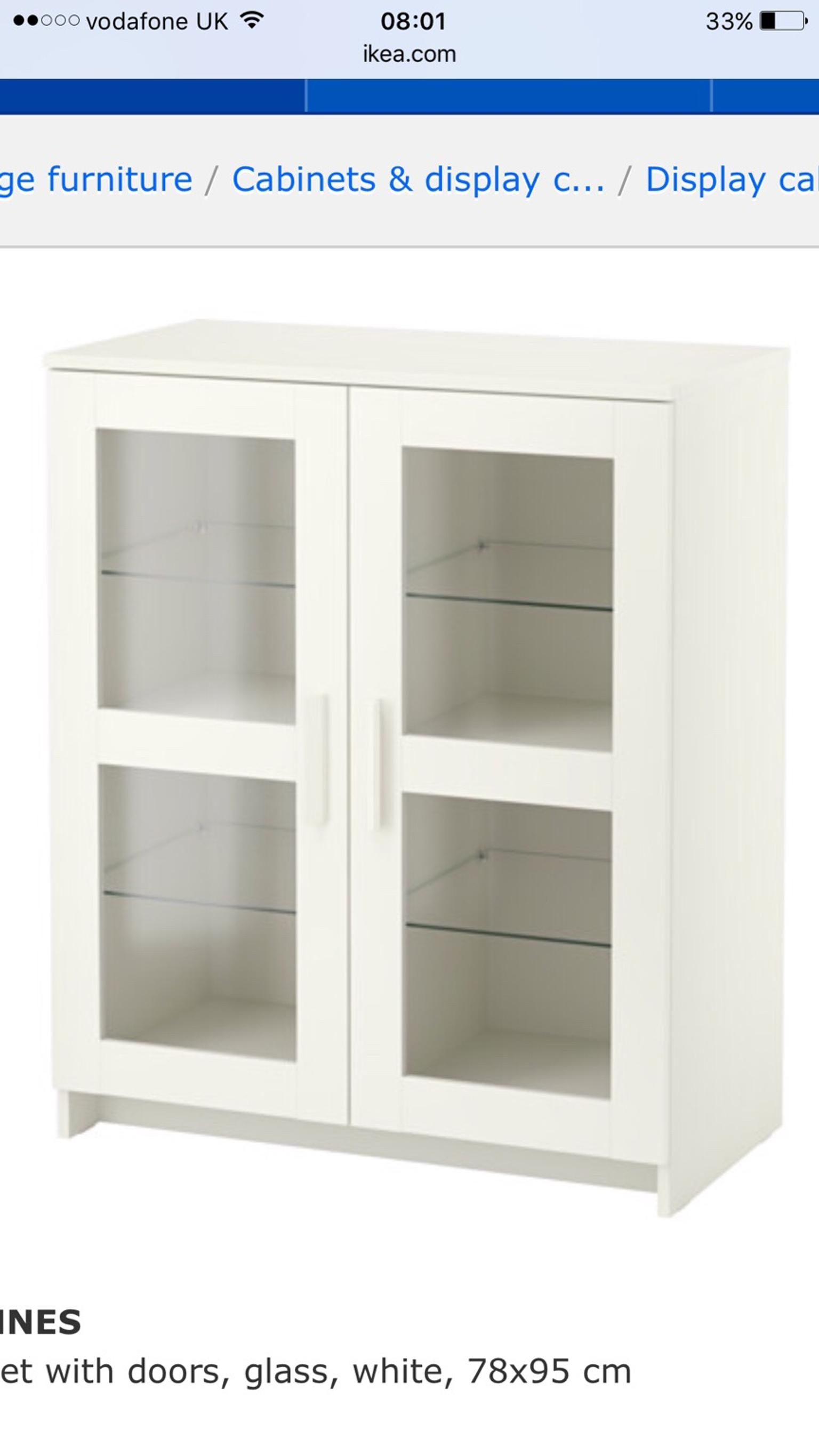 White Glass Cabinets In L11 Liverpool Fur 80 00 Zum Verkauf