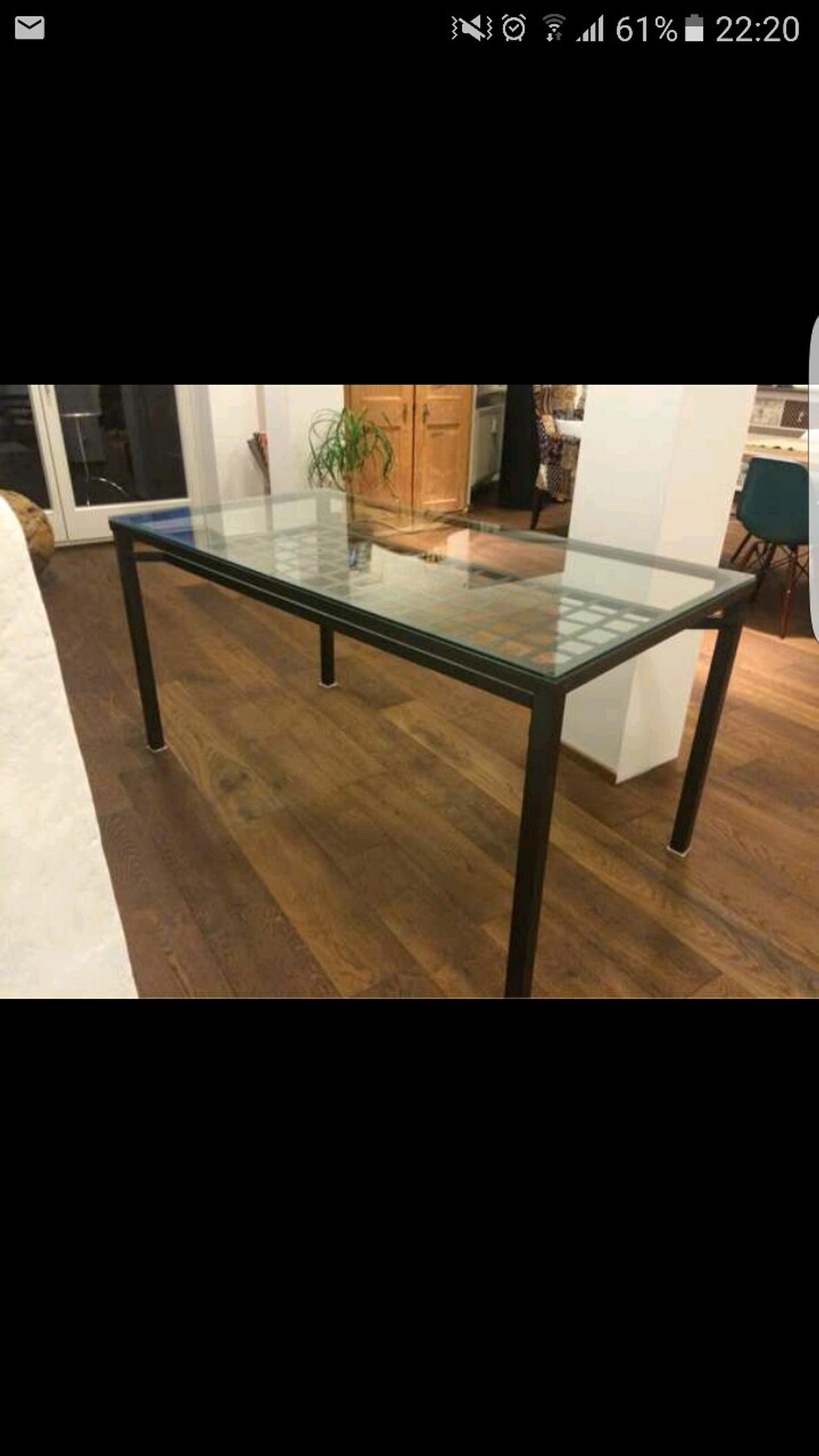 Ikea Granas Esstisch Glas/ Metall