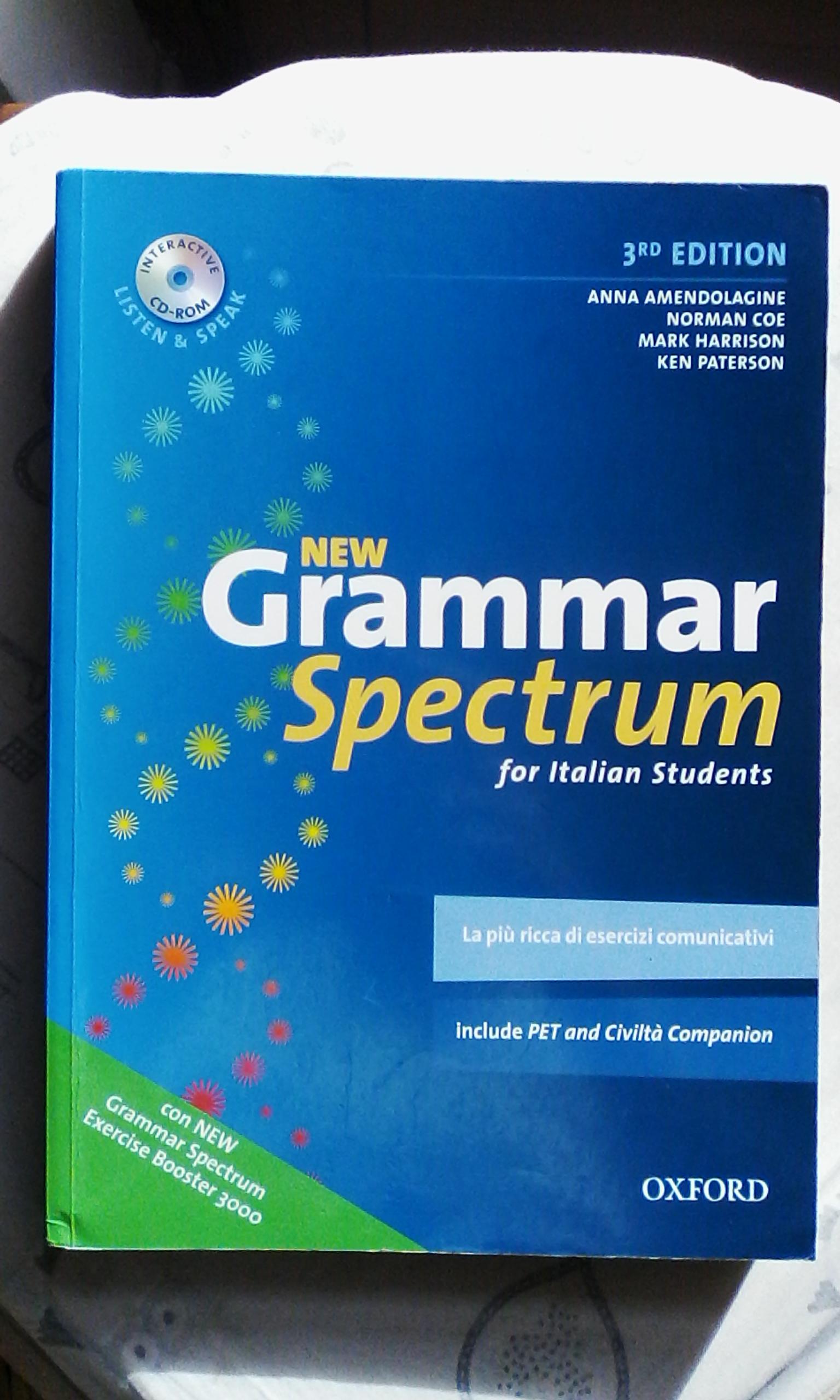 Grammar Spectrum Libro Di Inglese In 85021 Avigliano Fur 18 00
