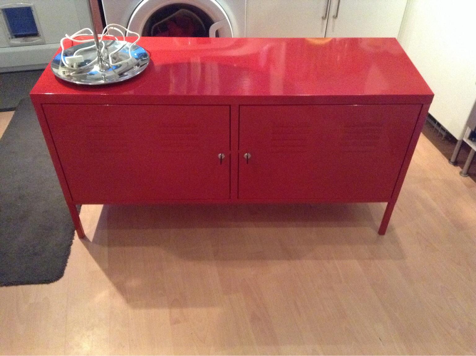 Ikea Ps Red Metal Locker Cabinet Tv Unit In Ng19 Town For 35 00