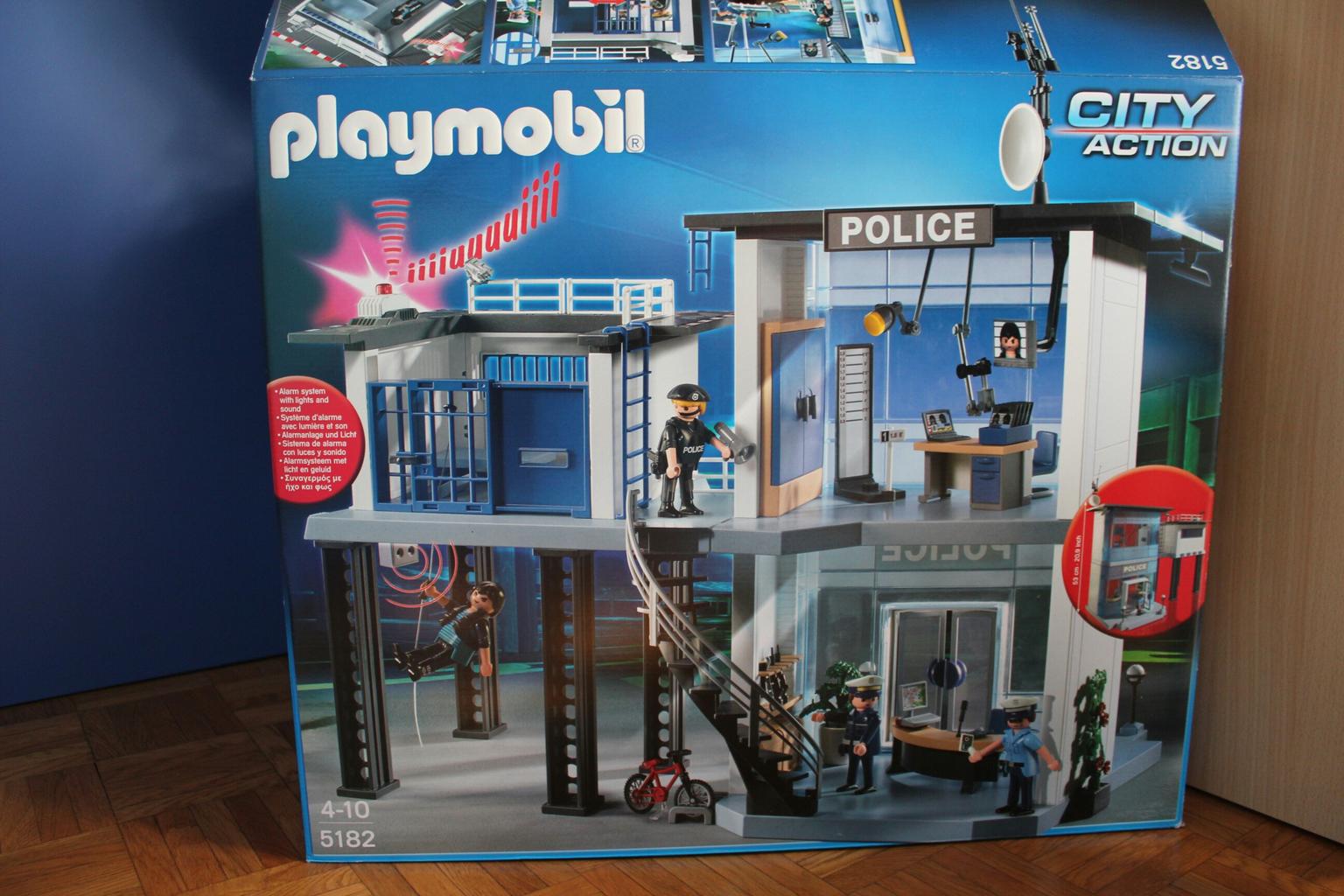 stazione polizia playmobil