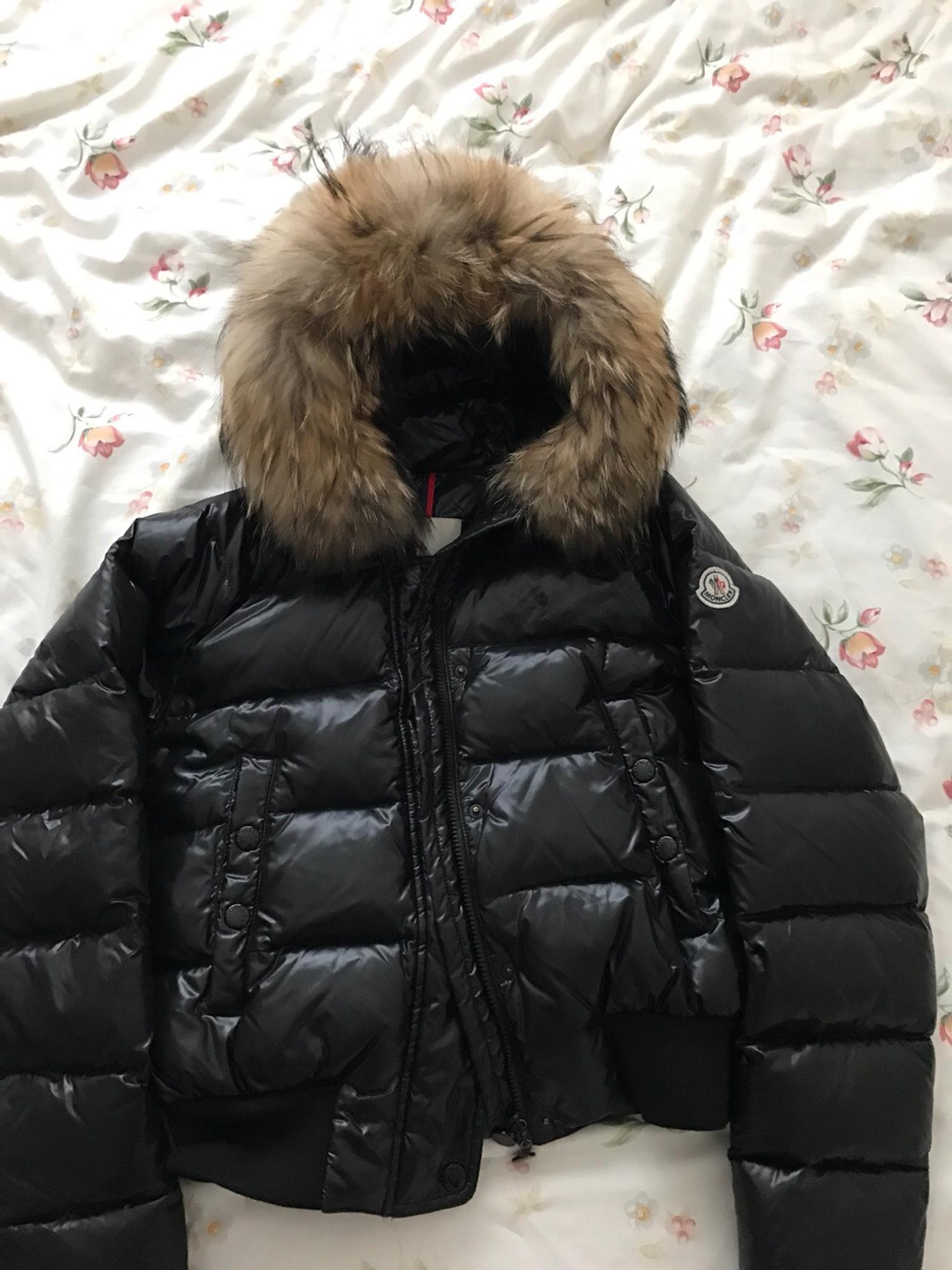 moncler coat real fur