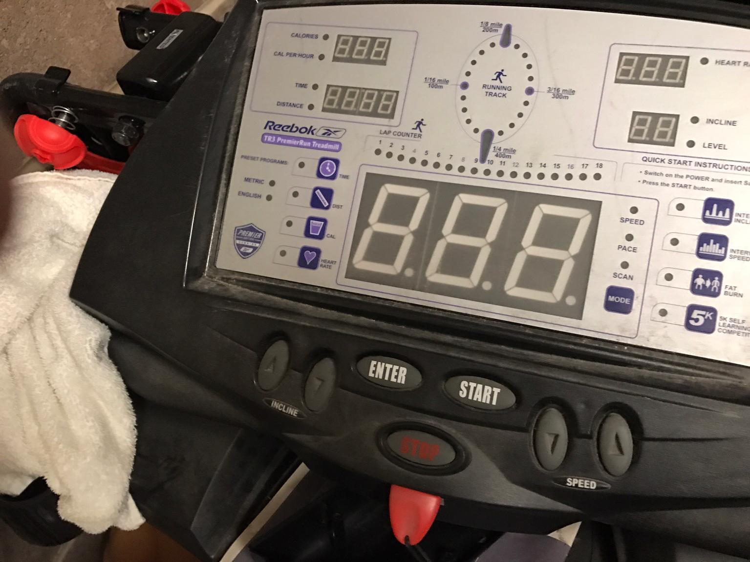 reebok tr3 premier run treadmill