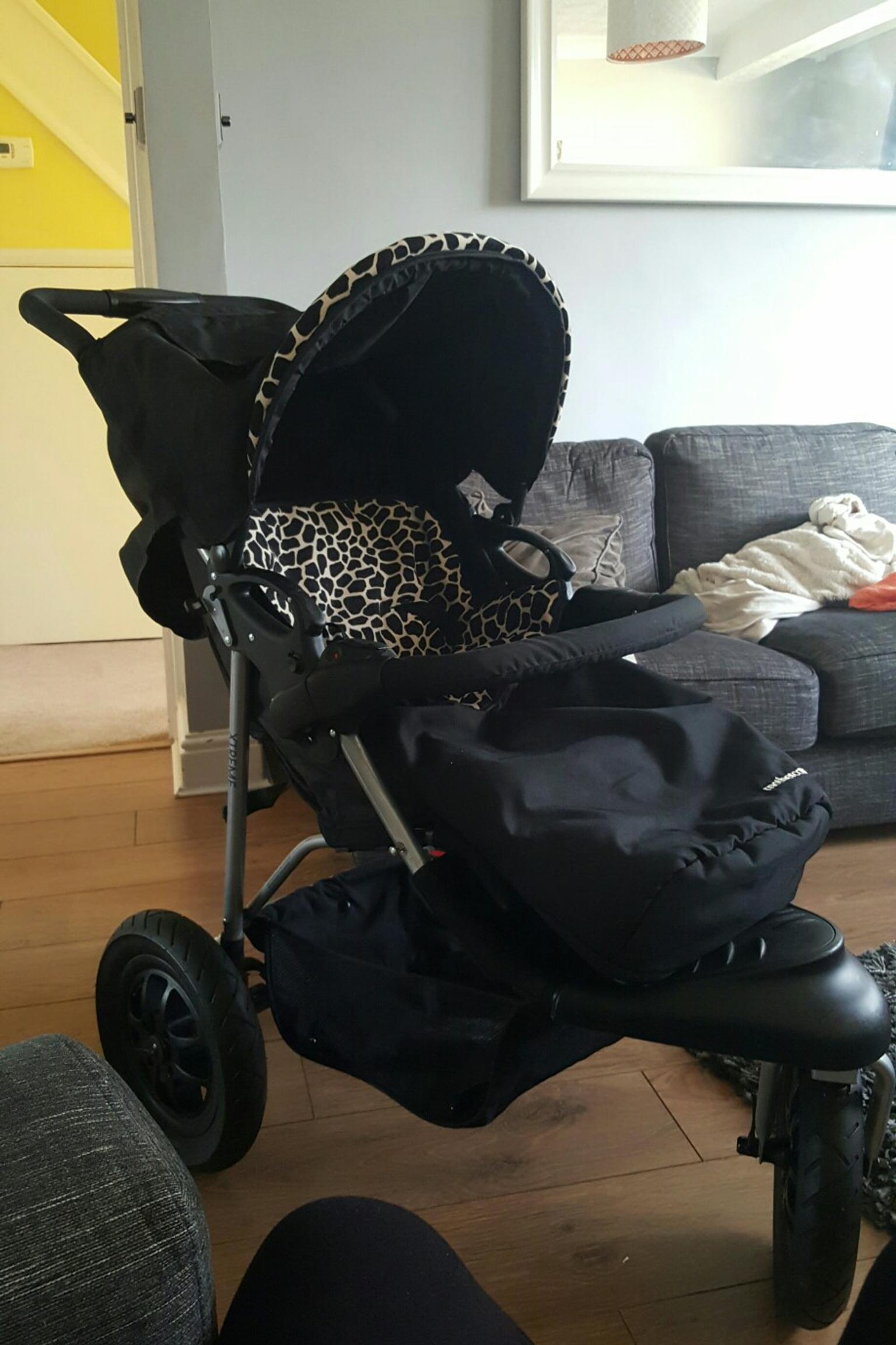 mothercare leopard print pram