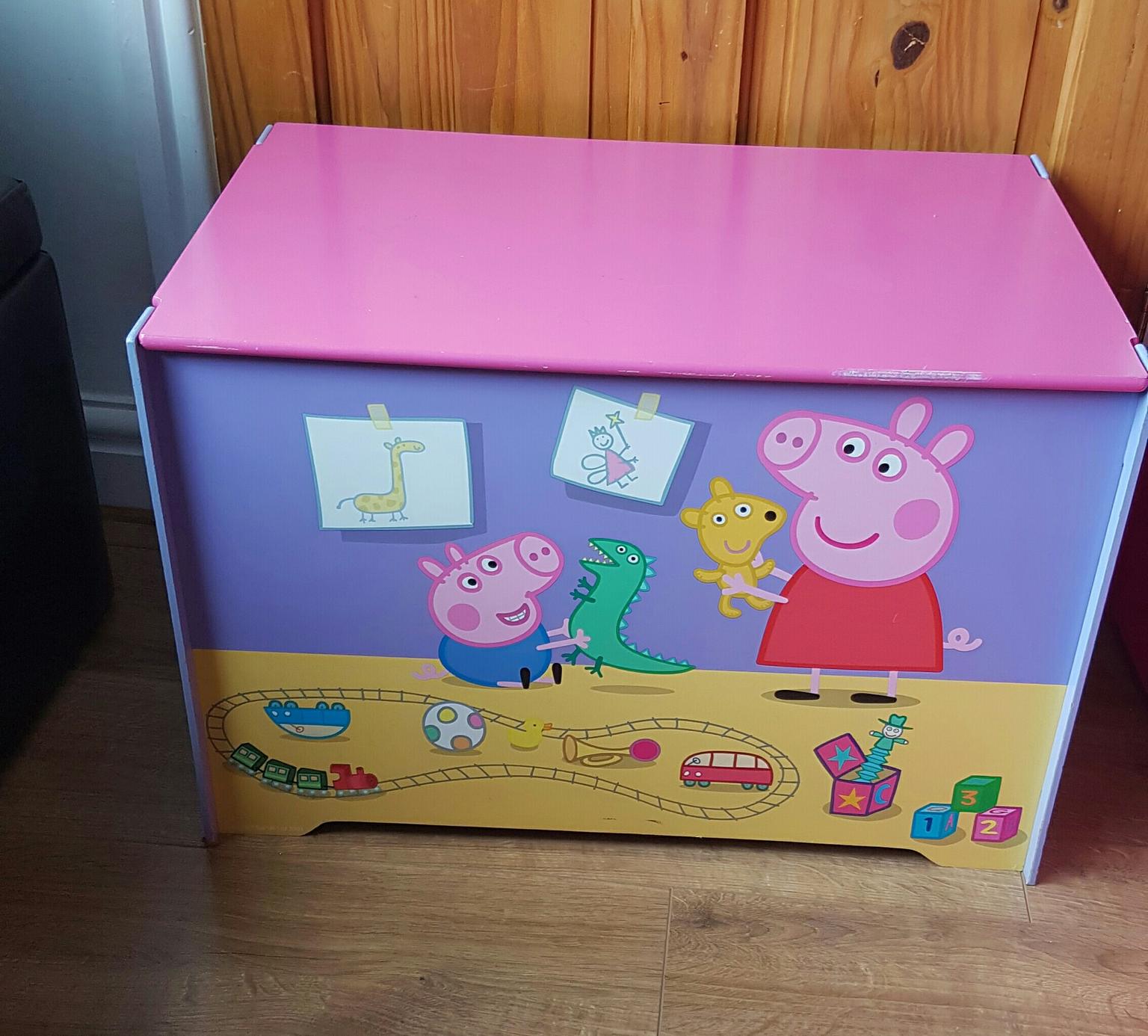 peppa pig toy chest