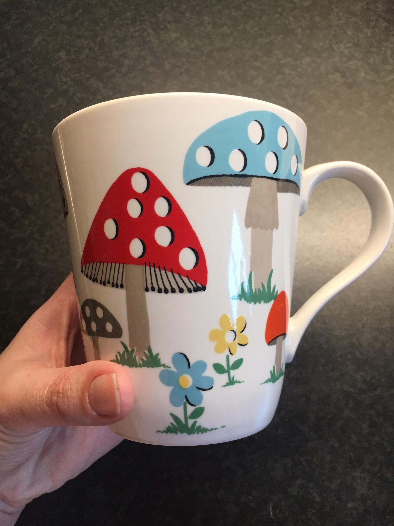 cath kidston mushroom mug