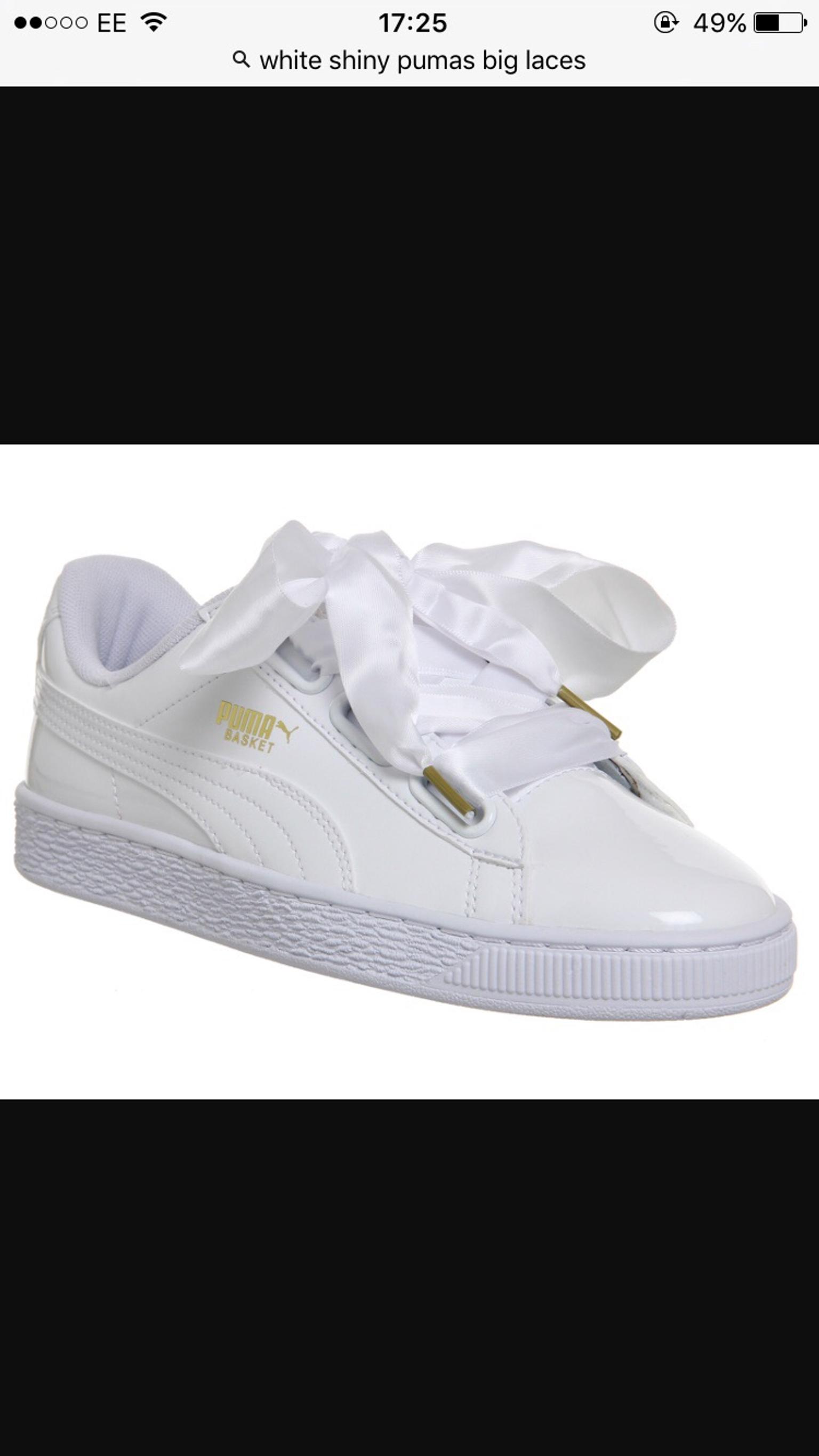 White shiny pumas in DY1 Dudley for £30 
