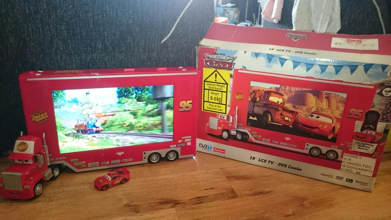 Disney Cars Mac Truck 19 Lcd Tv Dvd Combo In 0 Bromwich For 90 00 For Sale Shpock