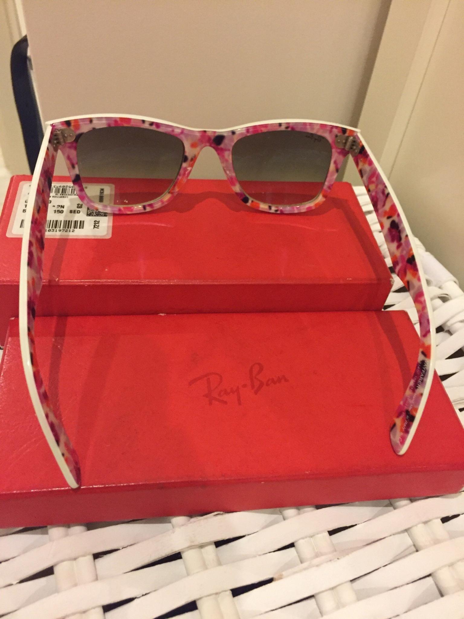 ray ban floral sunglasses