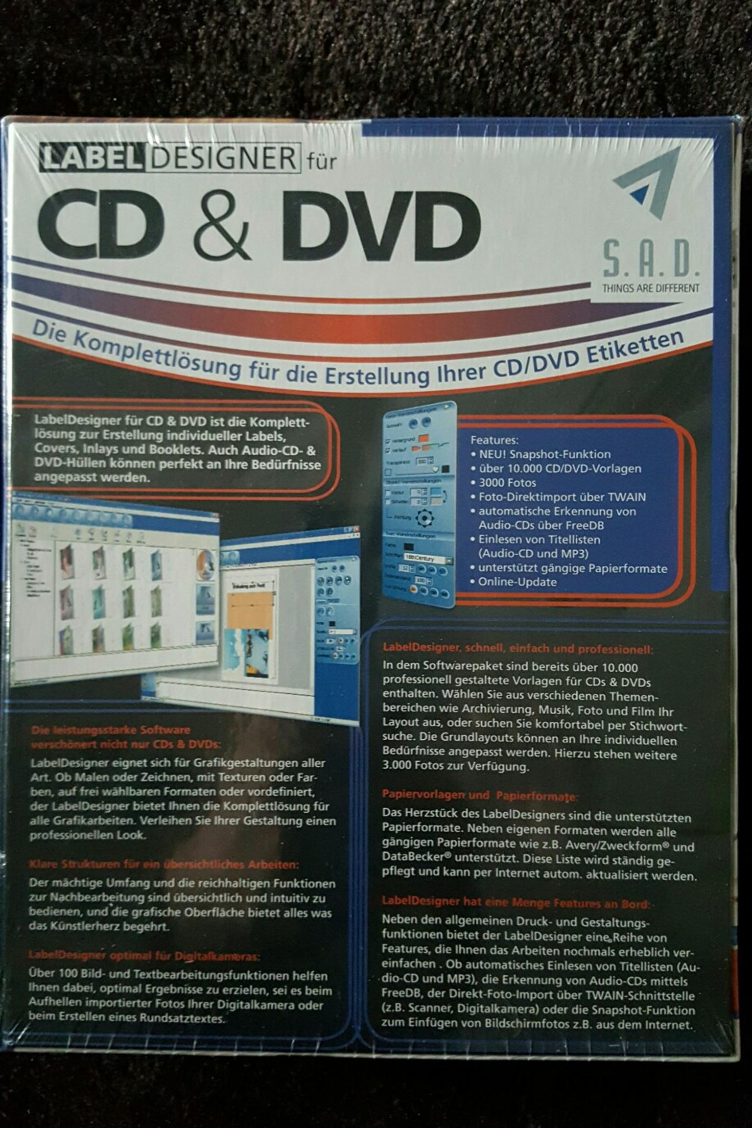 Cd Und Dvd Label Designer In 65795 Hattersheim Am Main For 3 50 For Sale Shpock