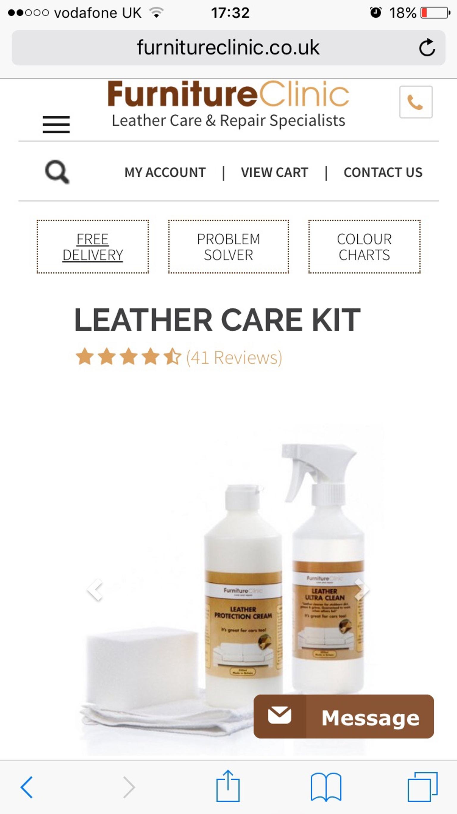Leather Care Kit And Tampico Brush In Se10 London Fur 15 00 Zum