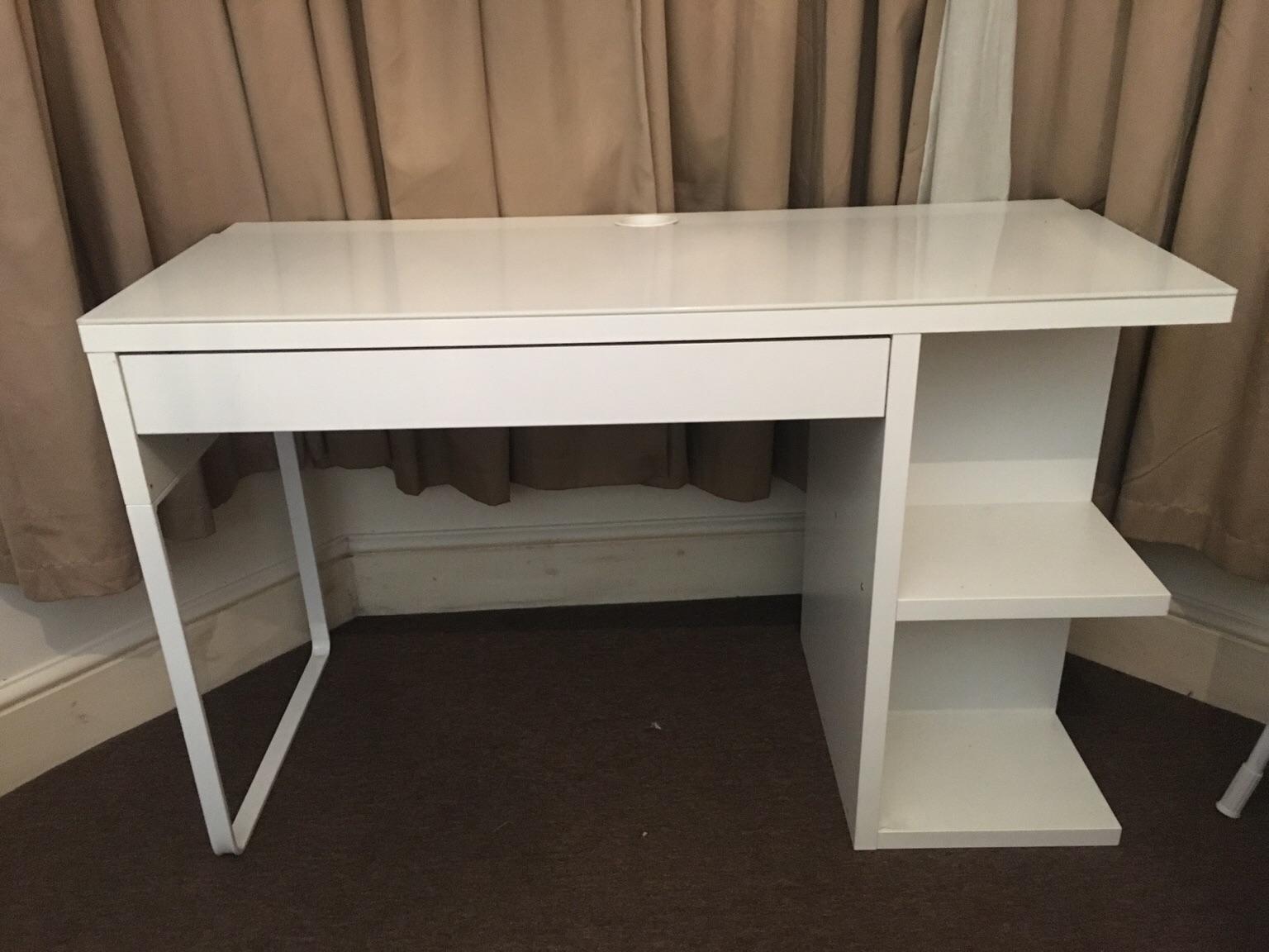 Ikea Micke Desk With Integrated Storage In E11 London For 25 00