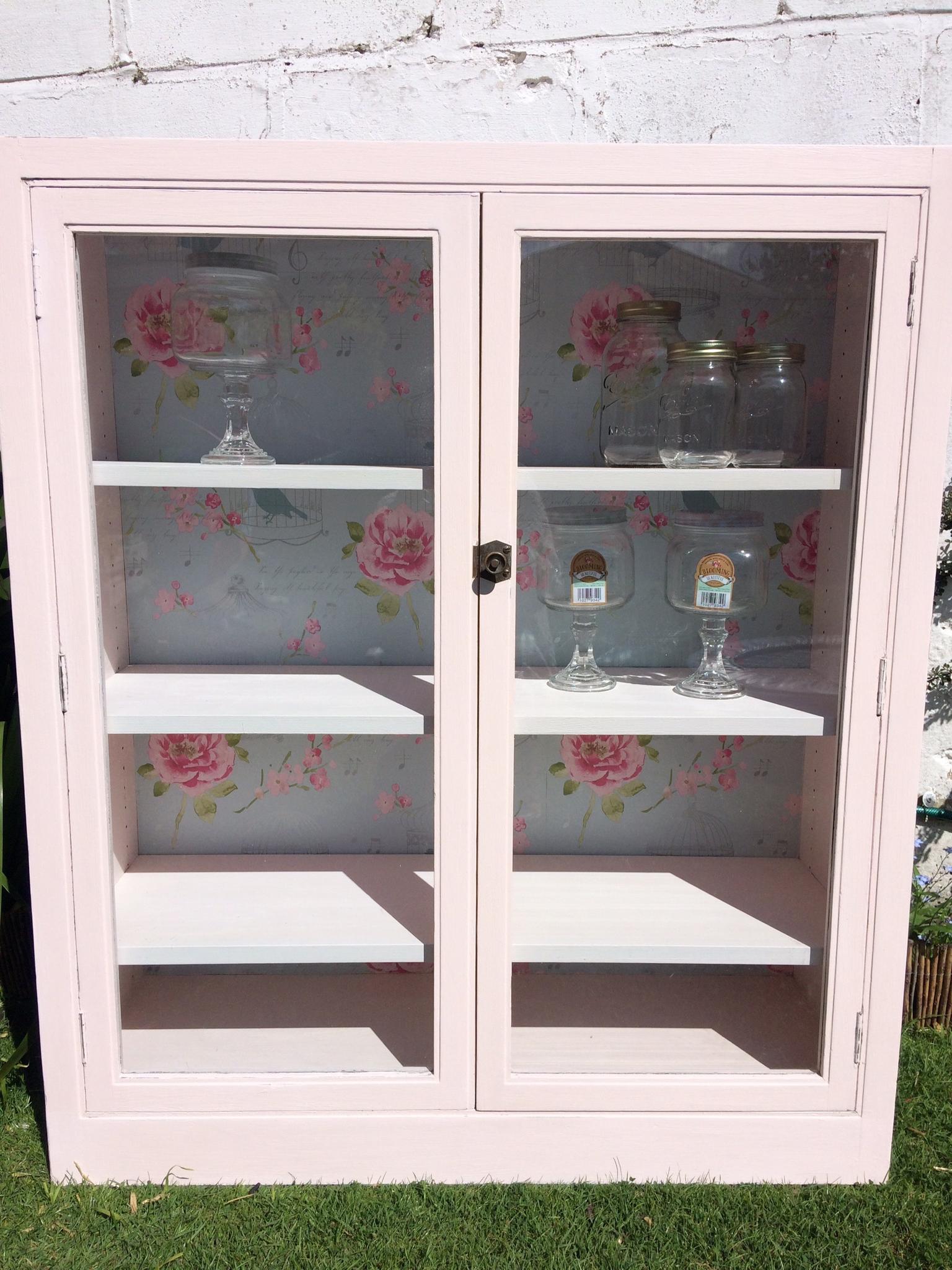 Vintage Cabinet Sideboard Glass Doors In Bh9 Bournemouth For