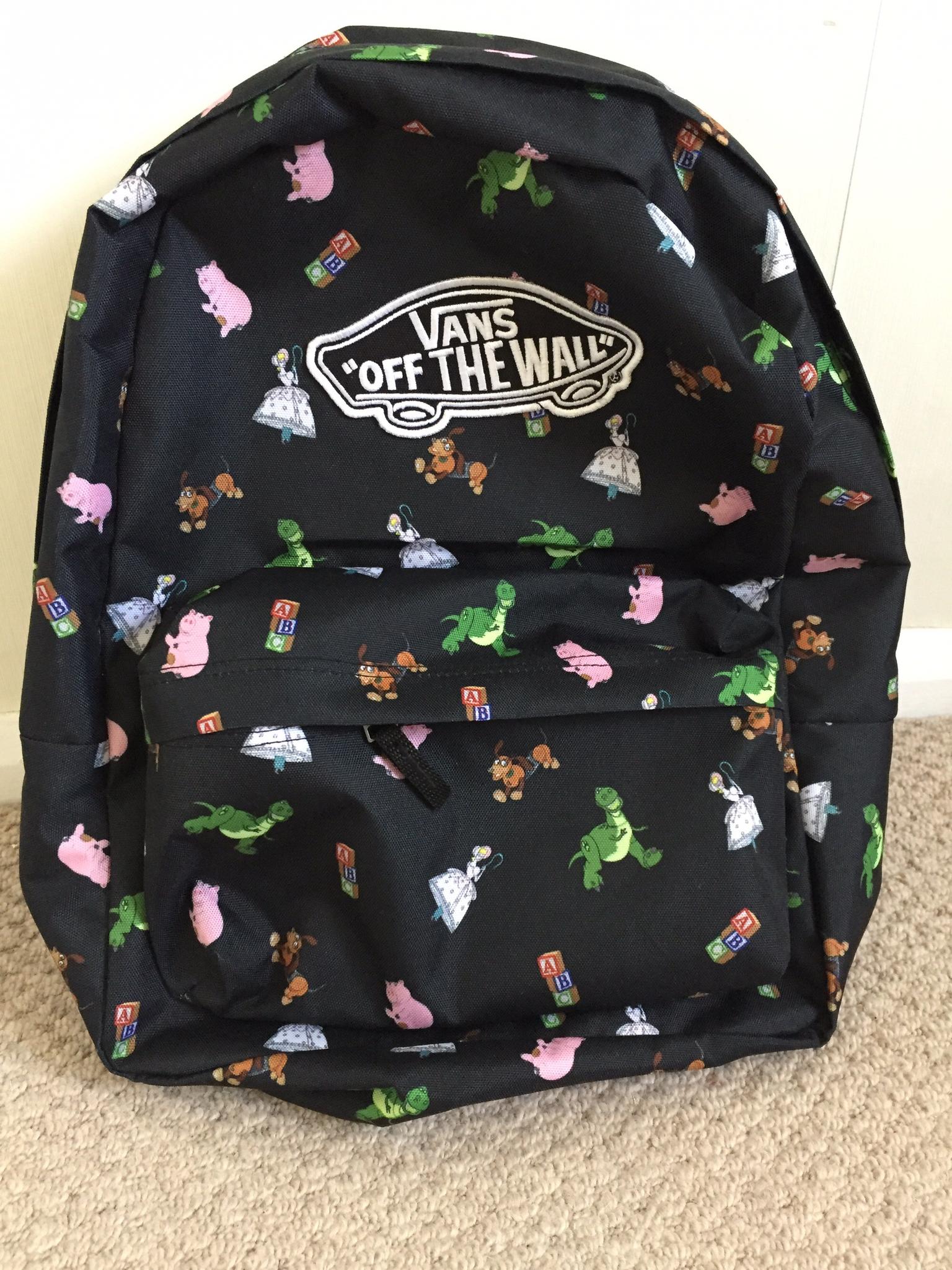 vans toy story backpack