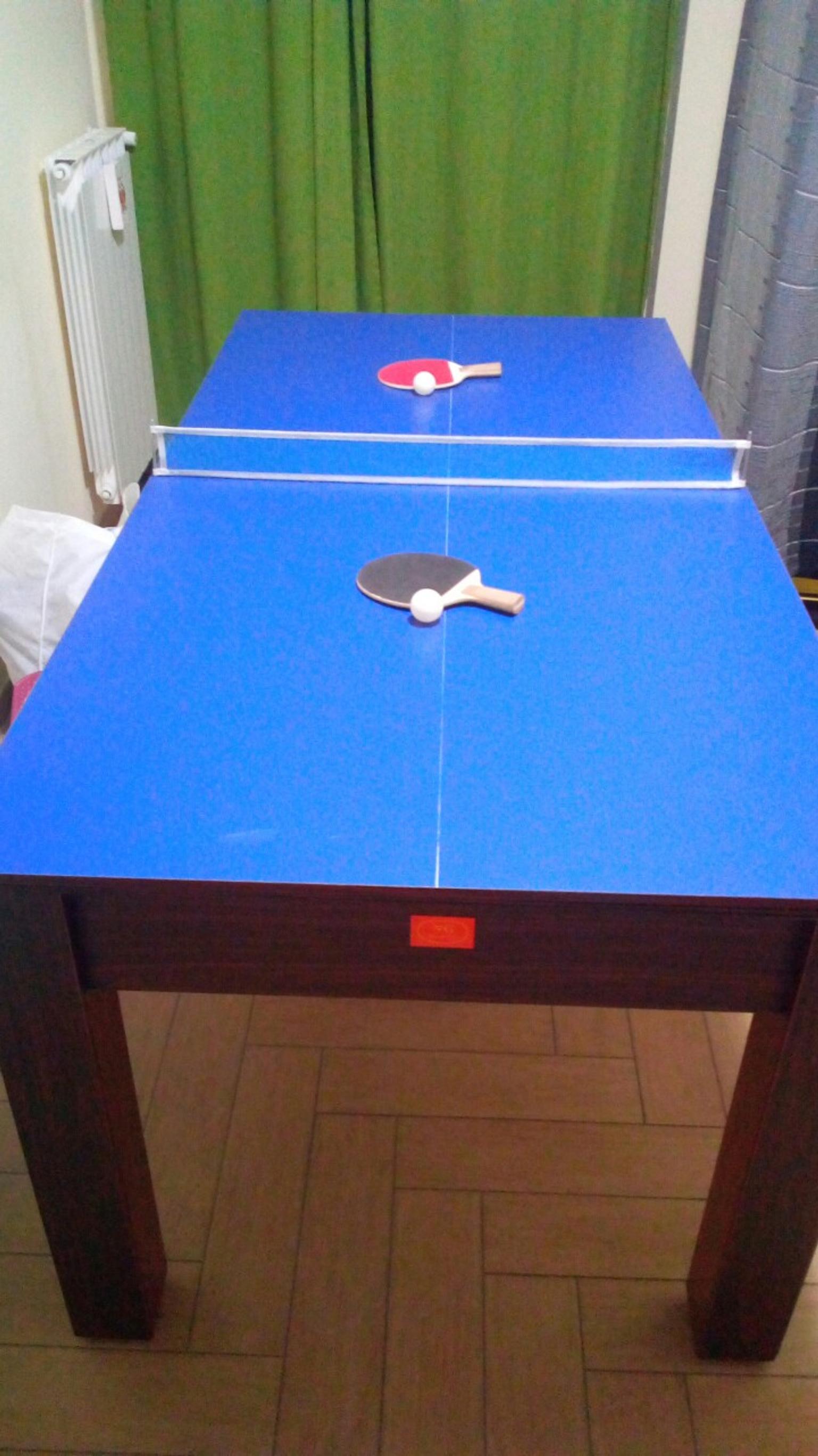 Tavolo Da Biliardo E Ping Pong