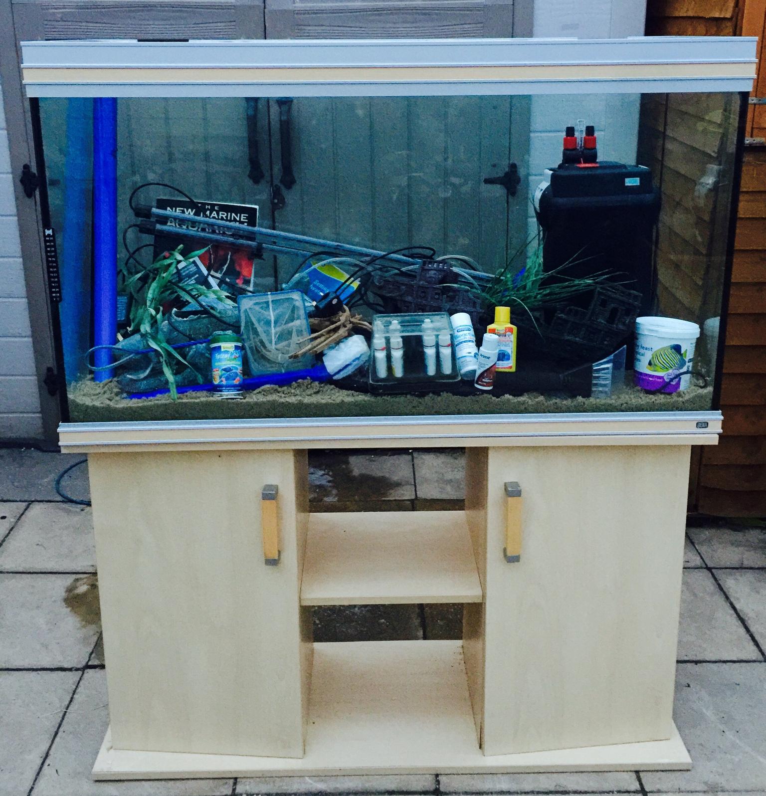 Rena 4ft Fish Tank Aquarium Cabinet In Bs23 Mare Fur 250 00