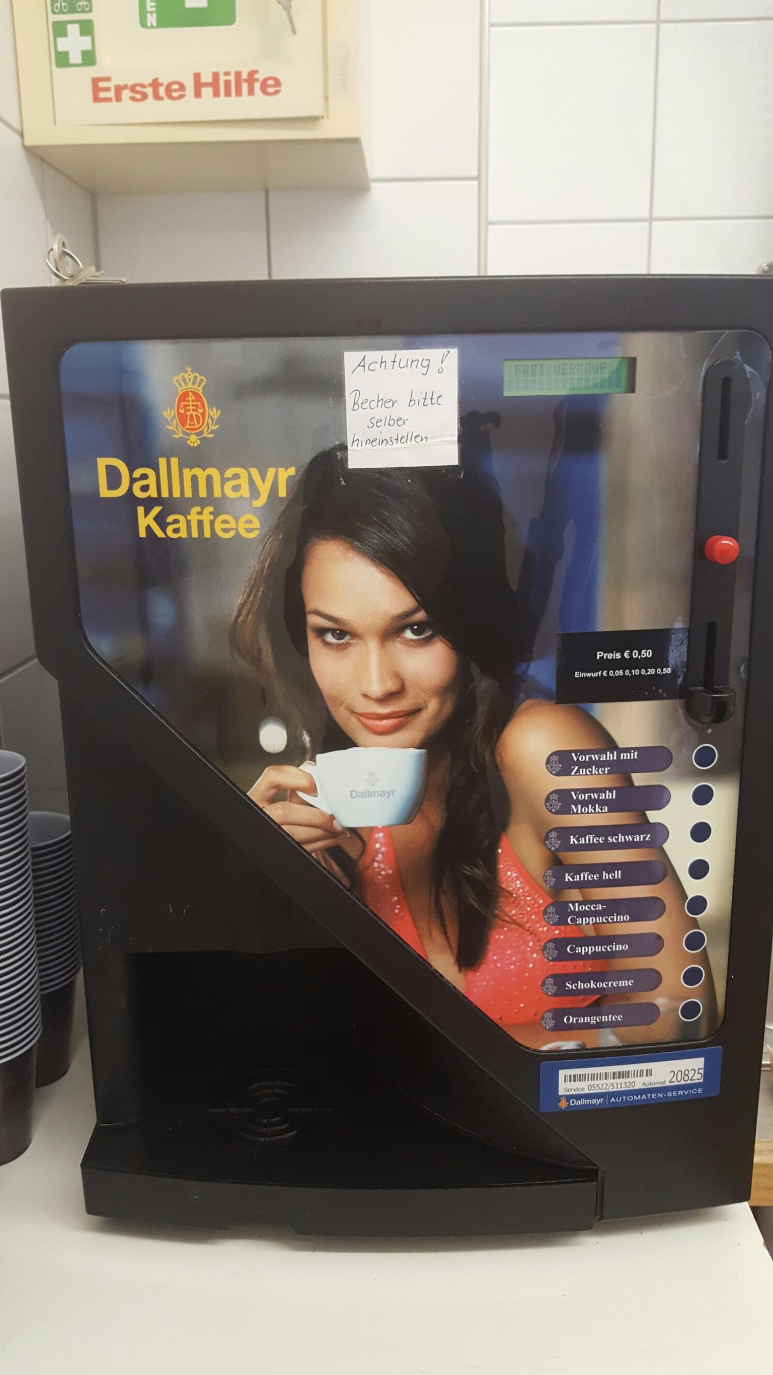 Dallmayr Kaffee Automat In 6794 Partenen Fur 350 00 Zum Verkauf Shpock At